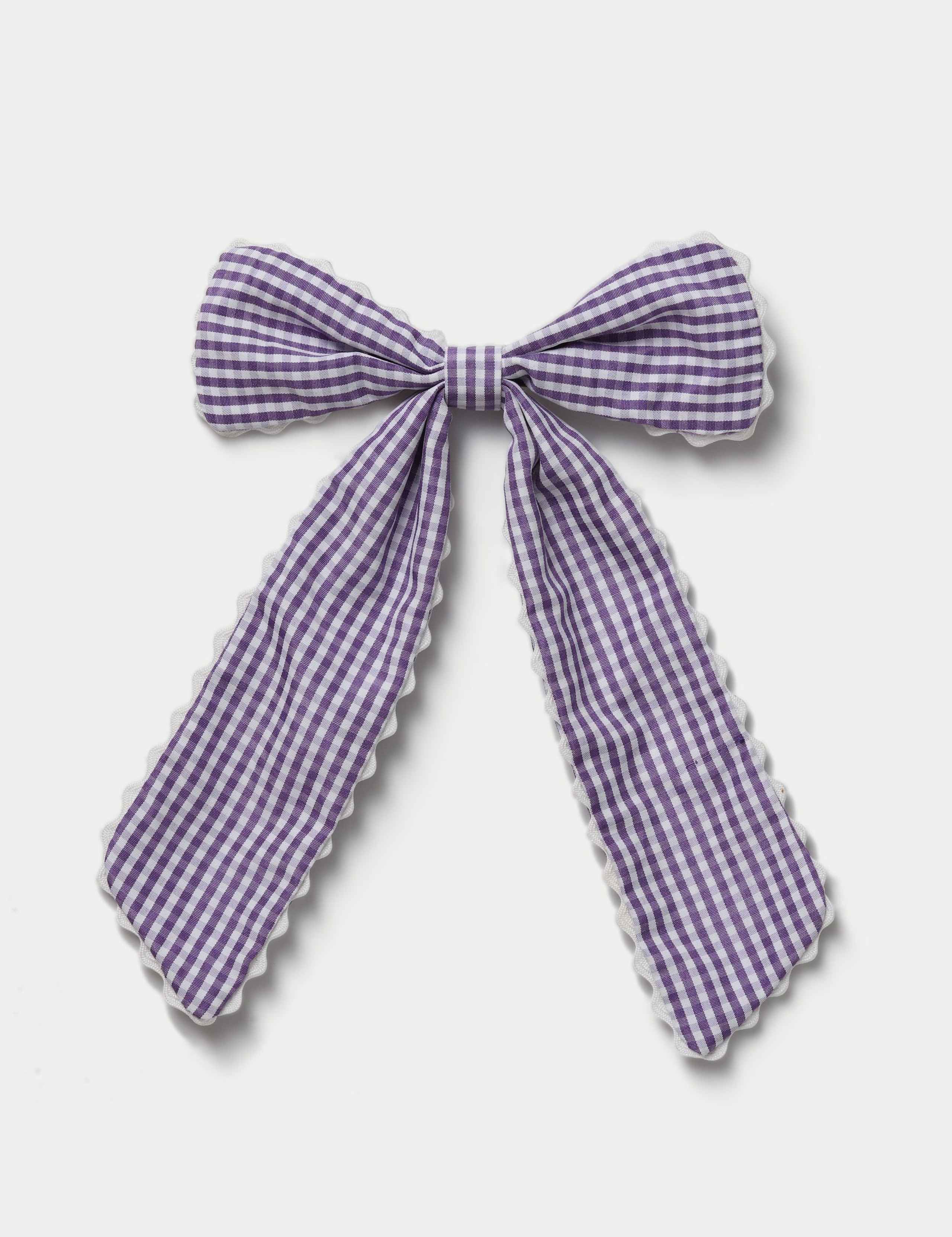 Back To School Scallop Bow