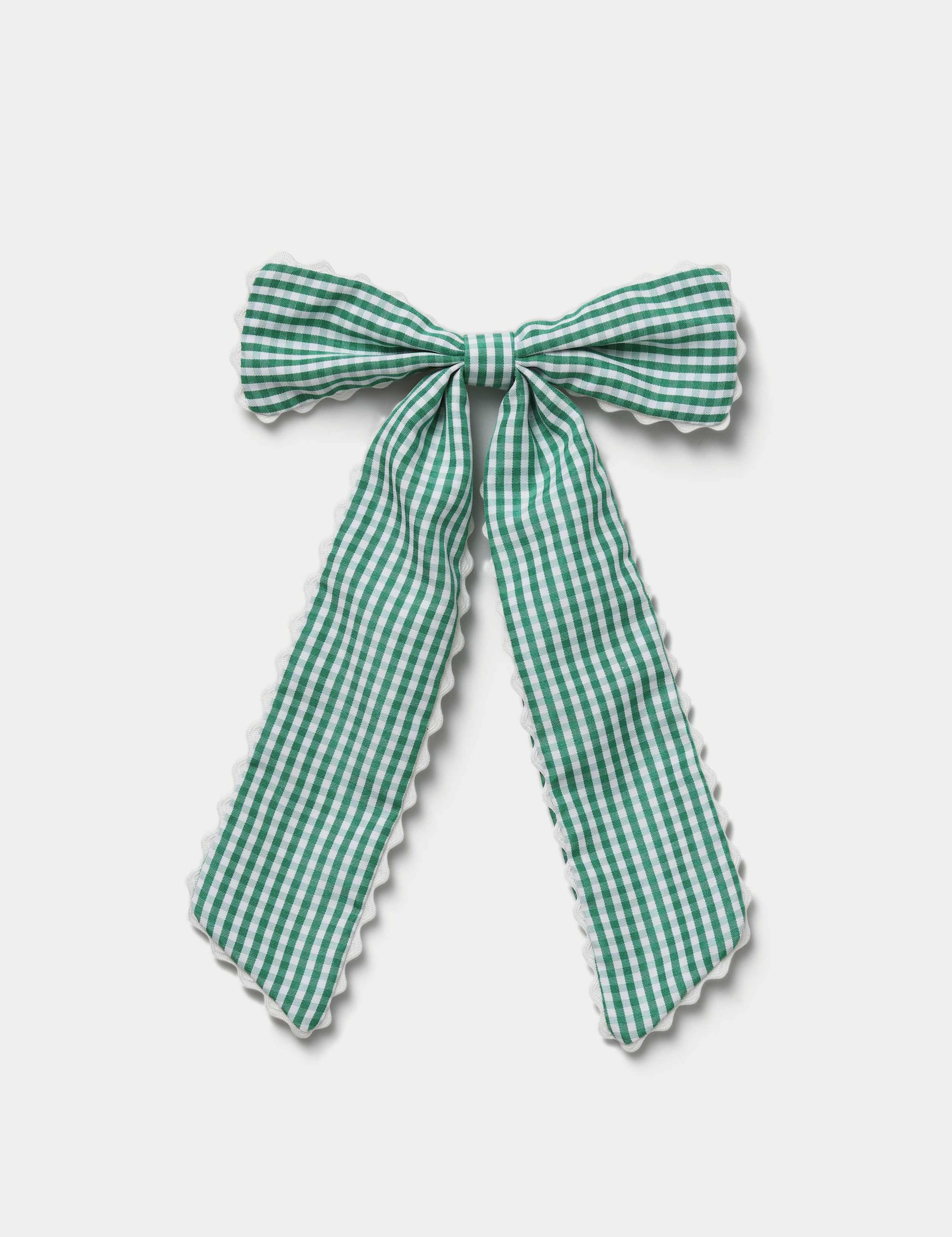 Back To School Scallop Bow