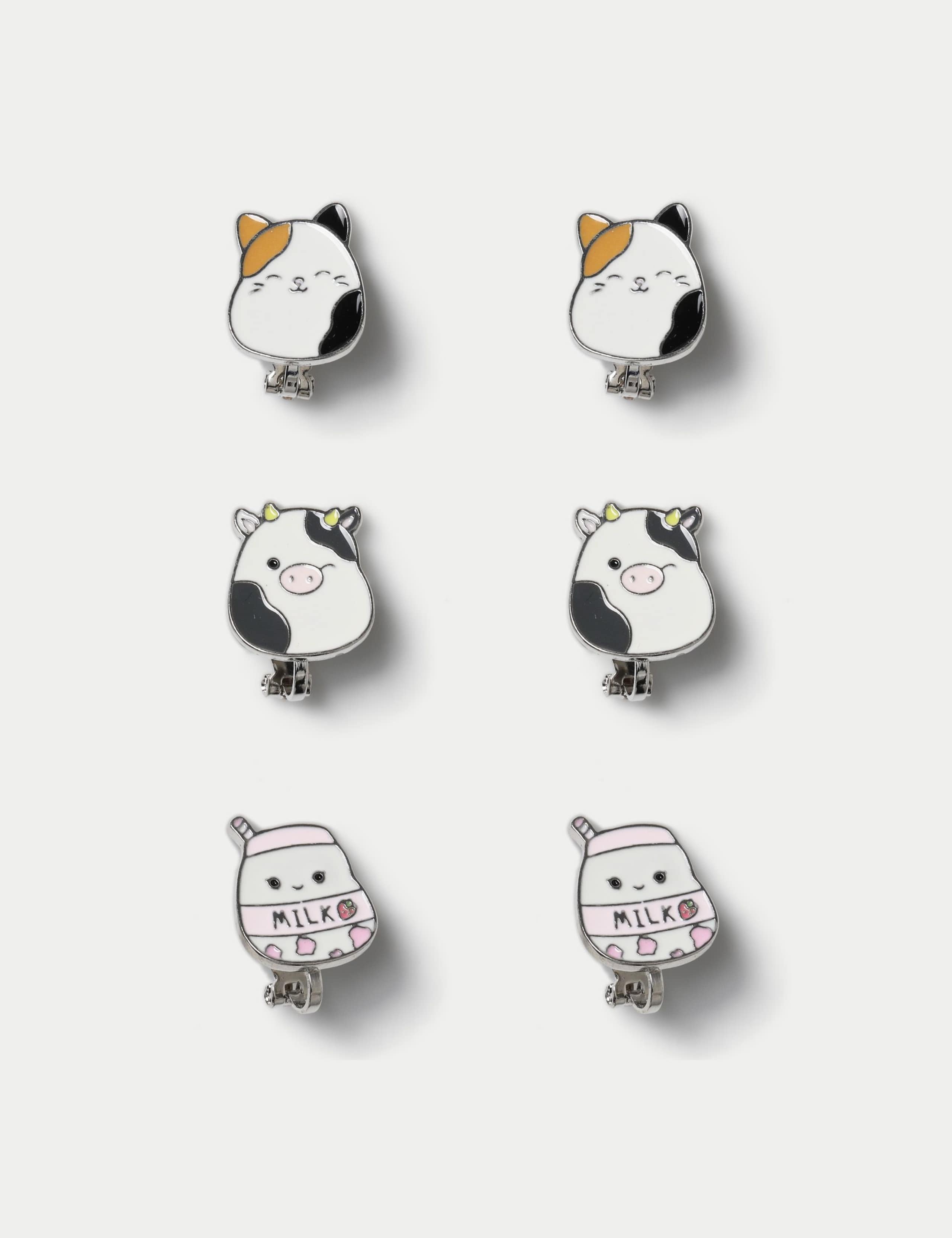 Squishmallows Clip On Earring Pack