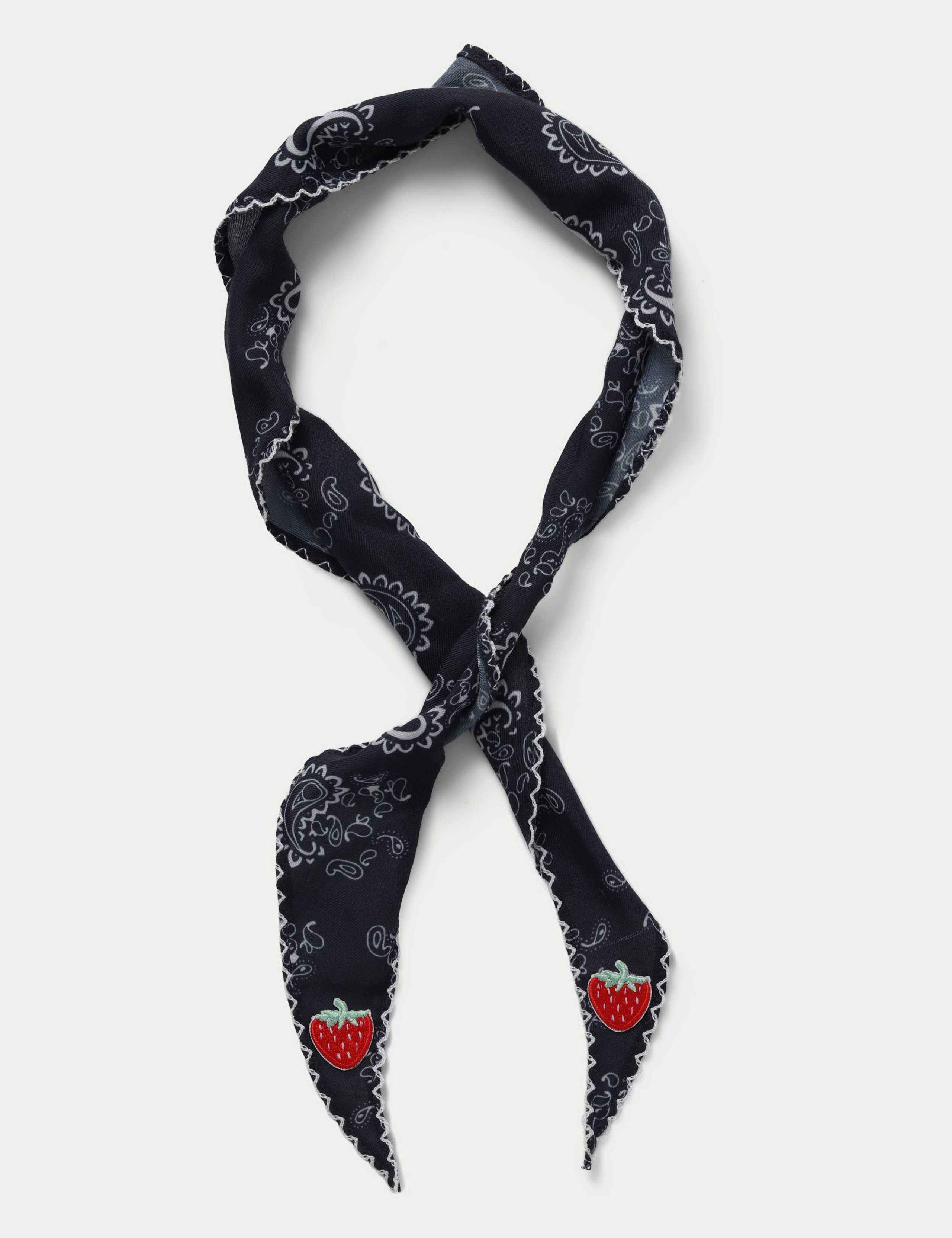 Scallop edge Paisley Scarf