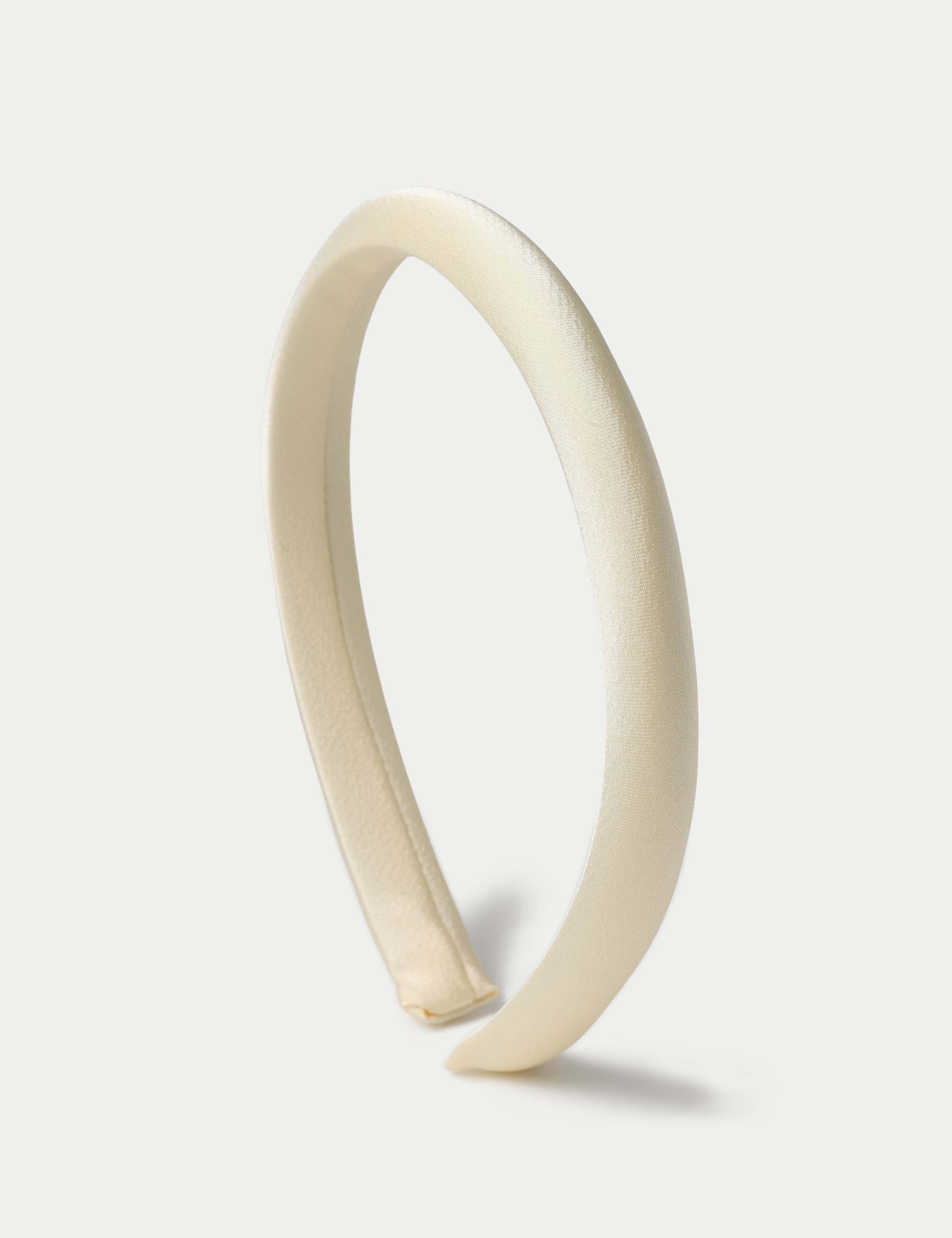 Occasion Yellow Satin Aliceband