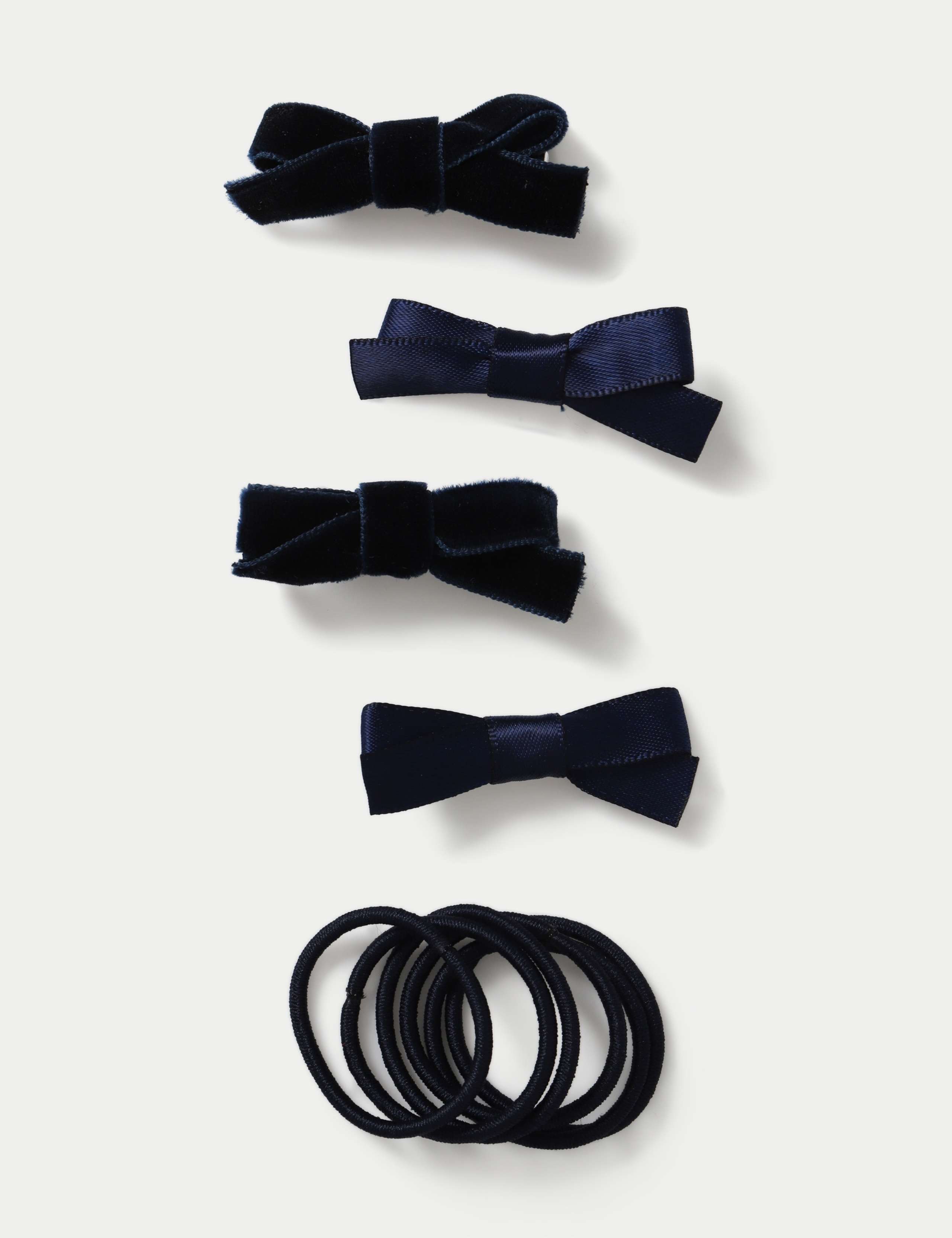 Back To School Navy Bow Multipack