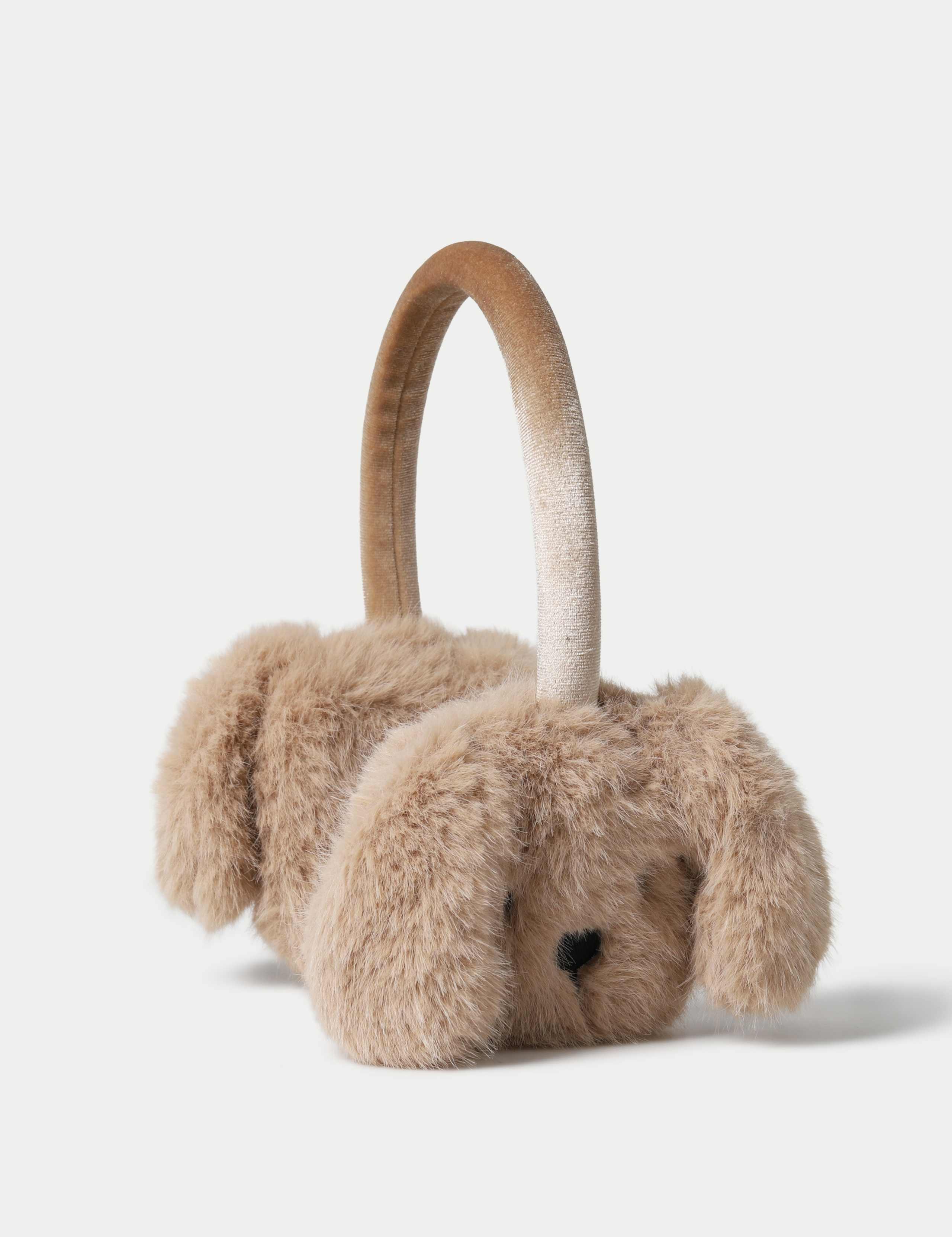 Faux Fur Dog Earmuffs