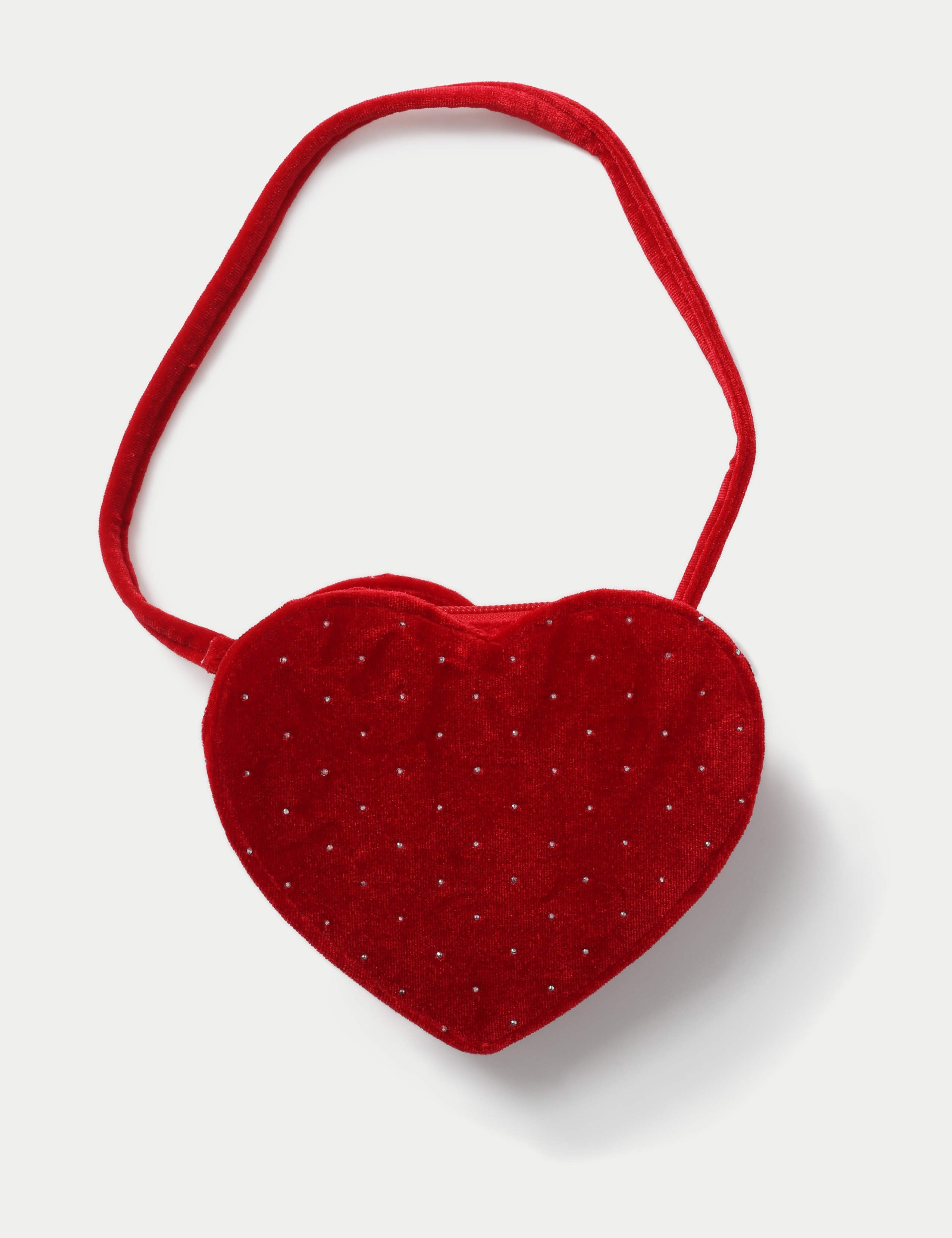 MandS Kids Christmas Heart Hotfix Bag