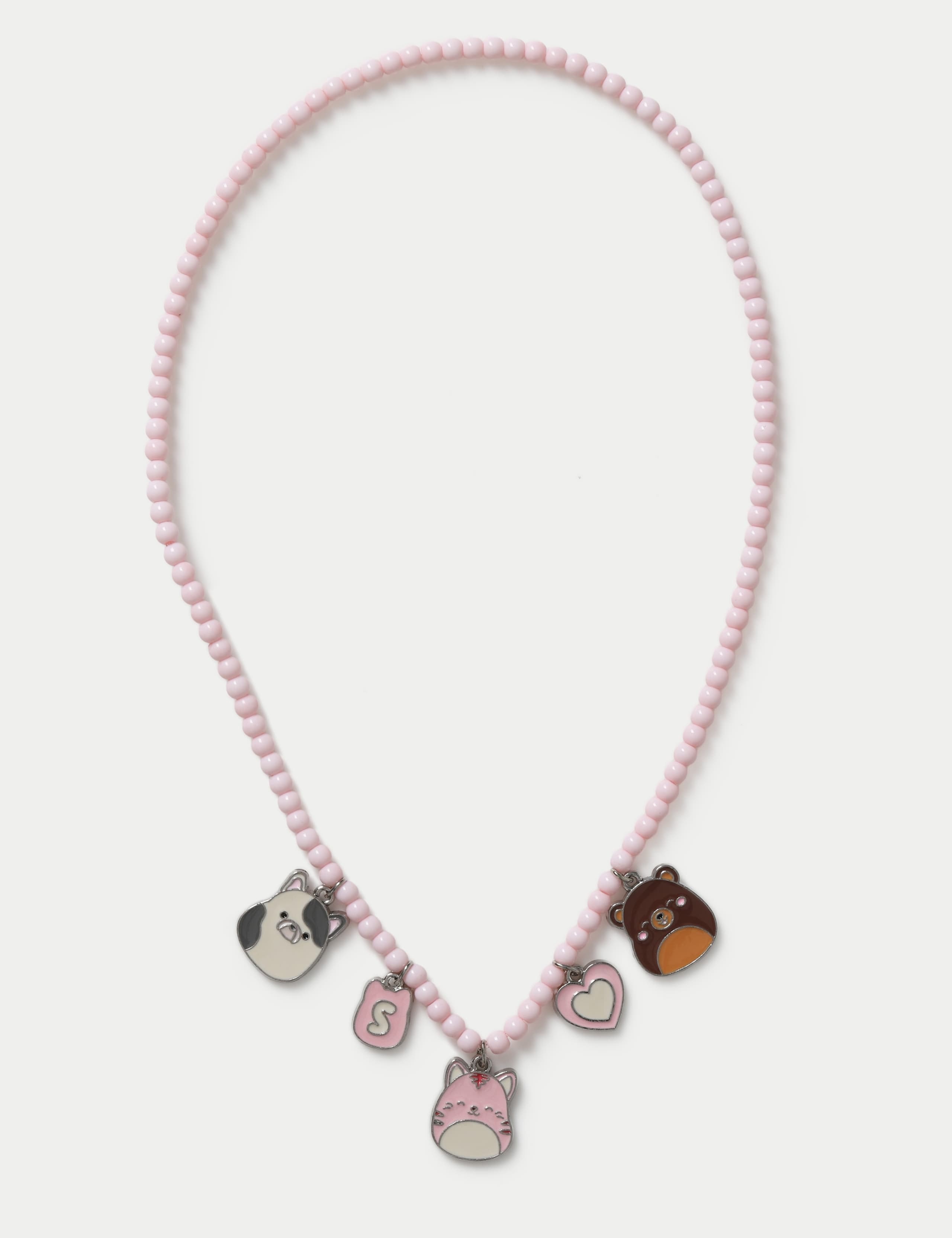 Squishmallows™ Beaded Charm Necklace