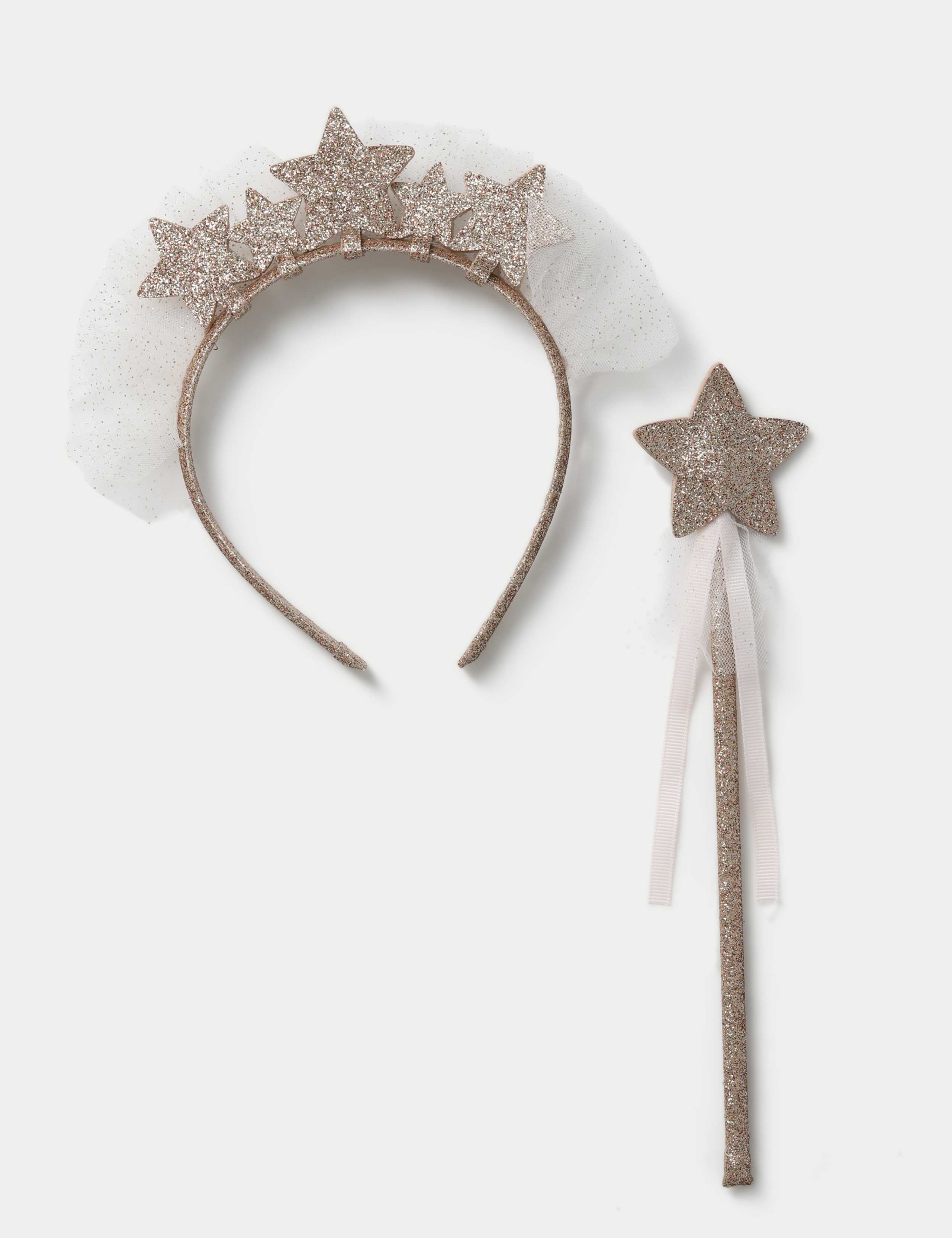 Kids' Christmas Star Headband and Wand