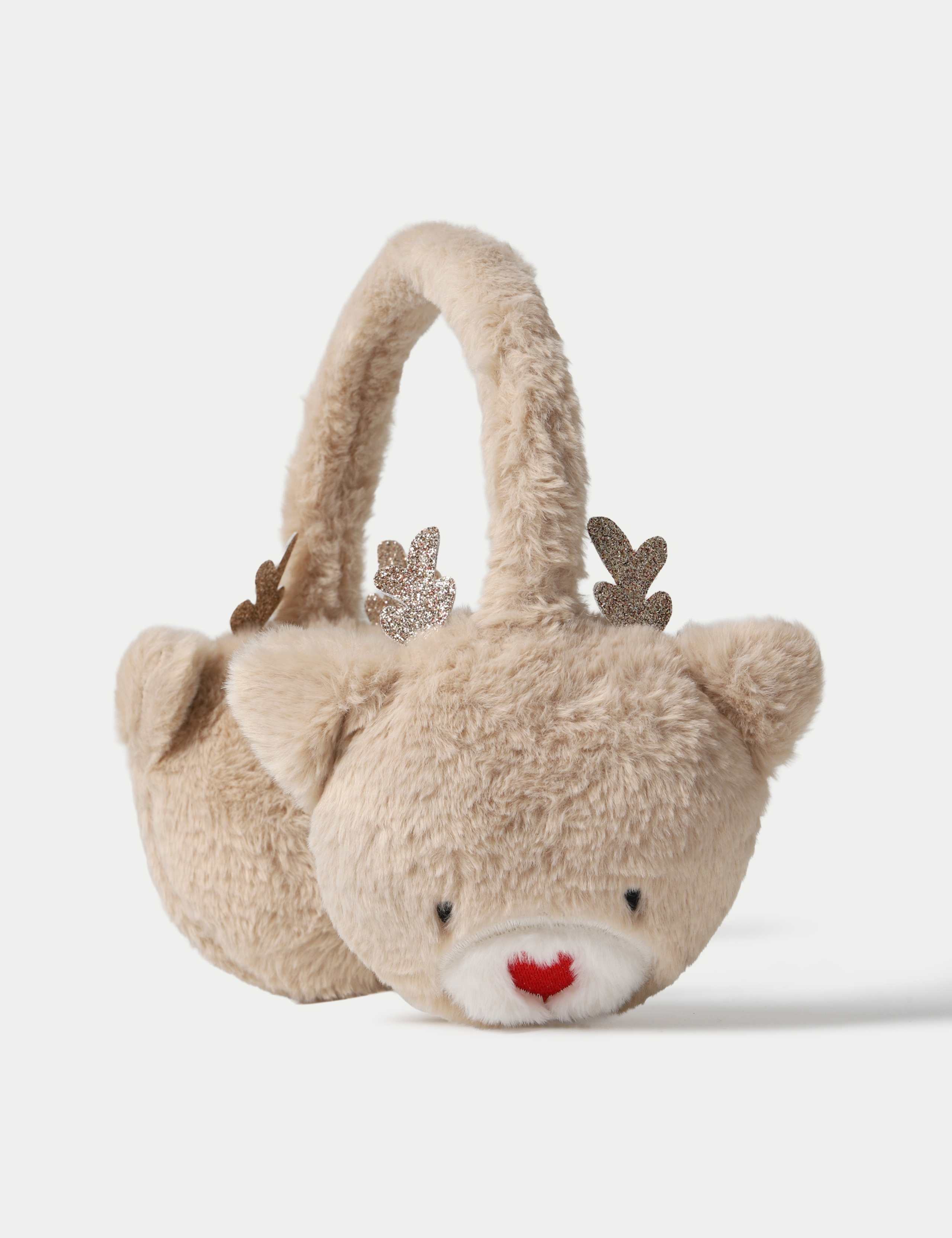 Kids' Christmas Reindeer Earmuffs