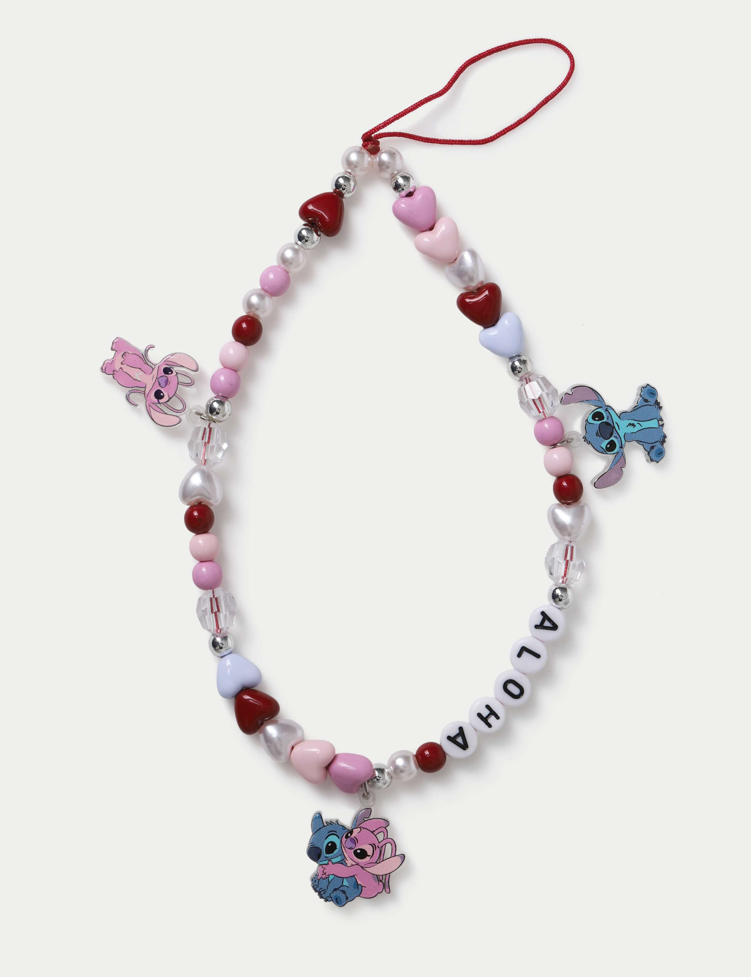 Lilo and Stitch Beaded Tech Strap
