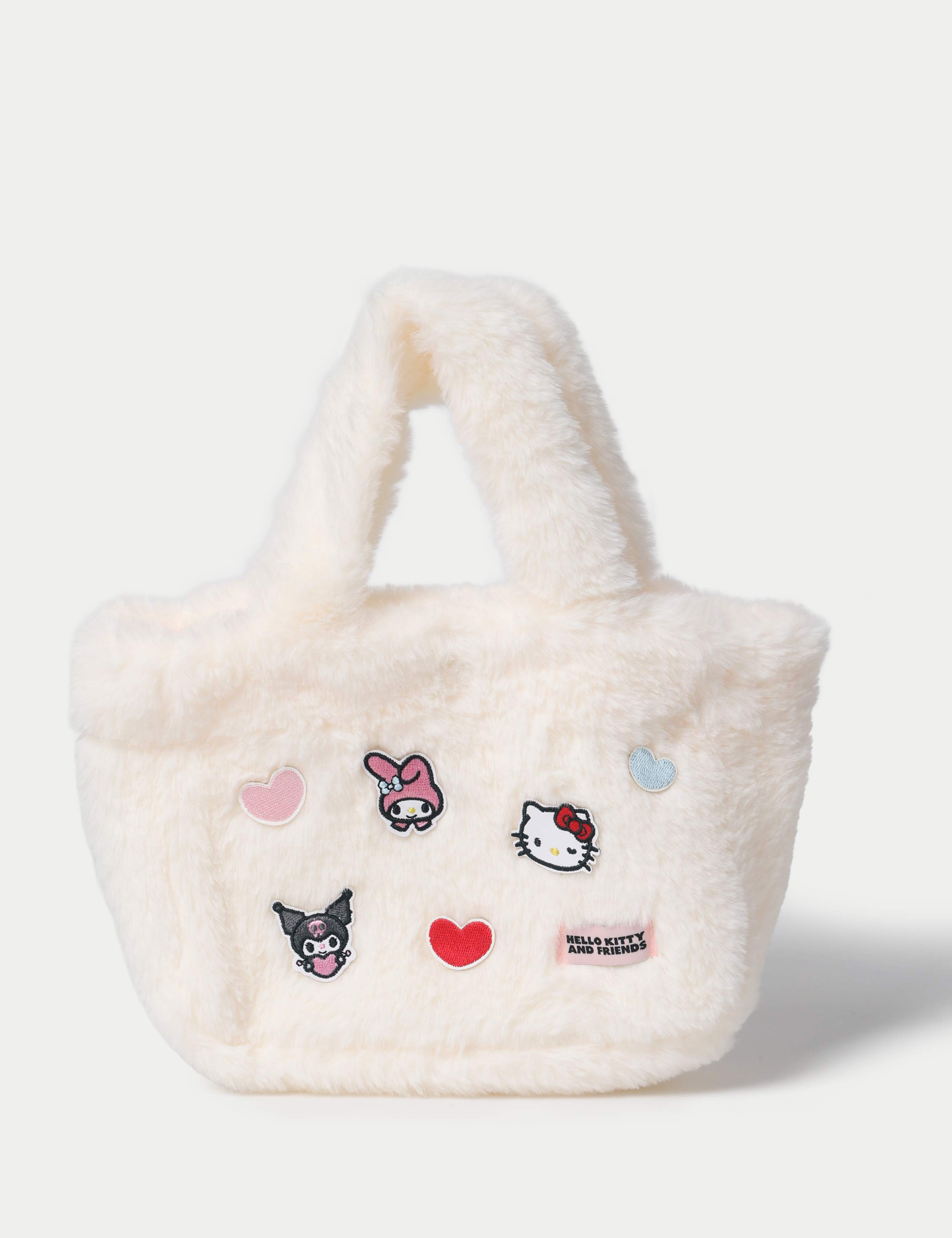 Hello Kitty and Friends Faux Fur Bucket Bag