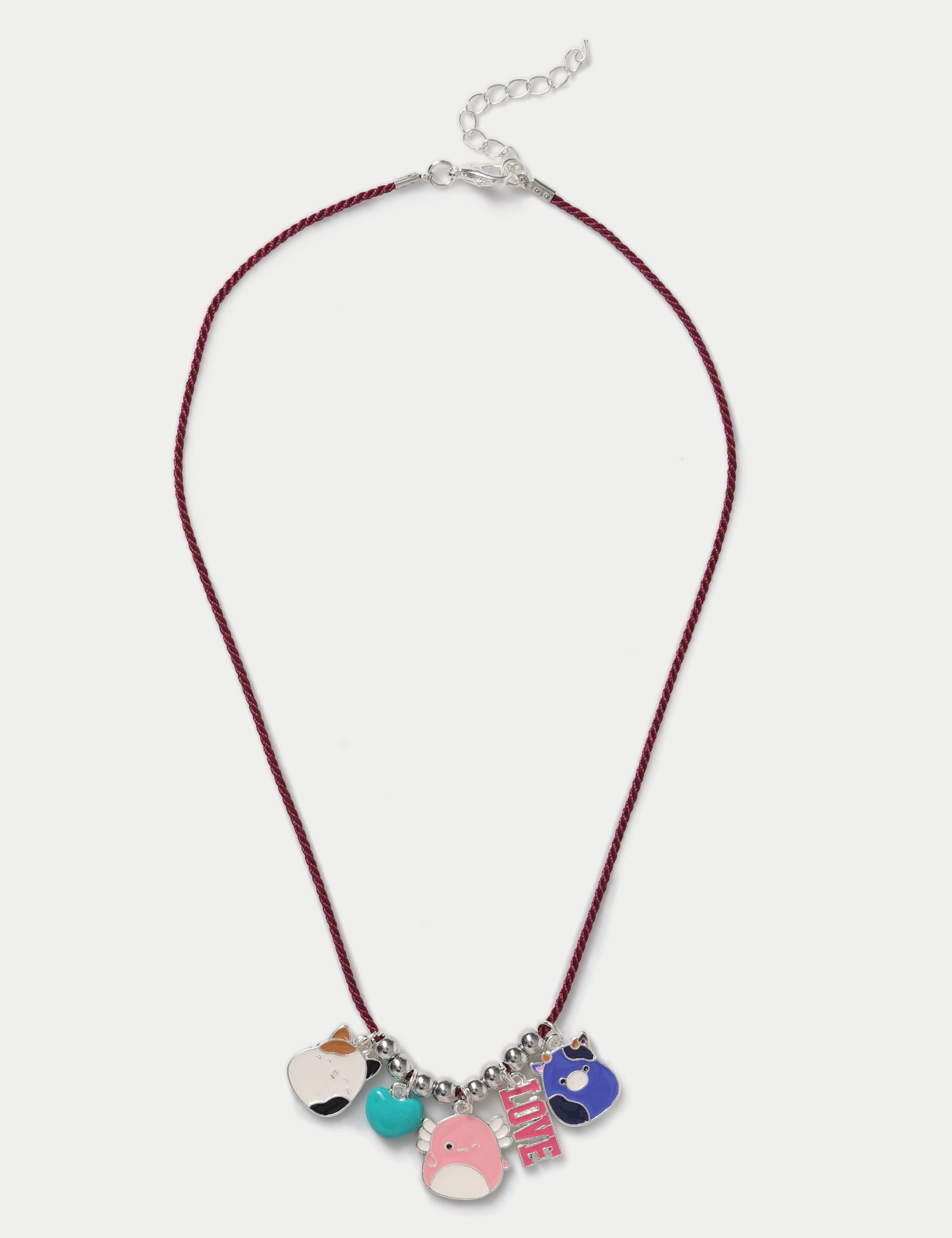 Squishmallows Charm Cord Necklace