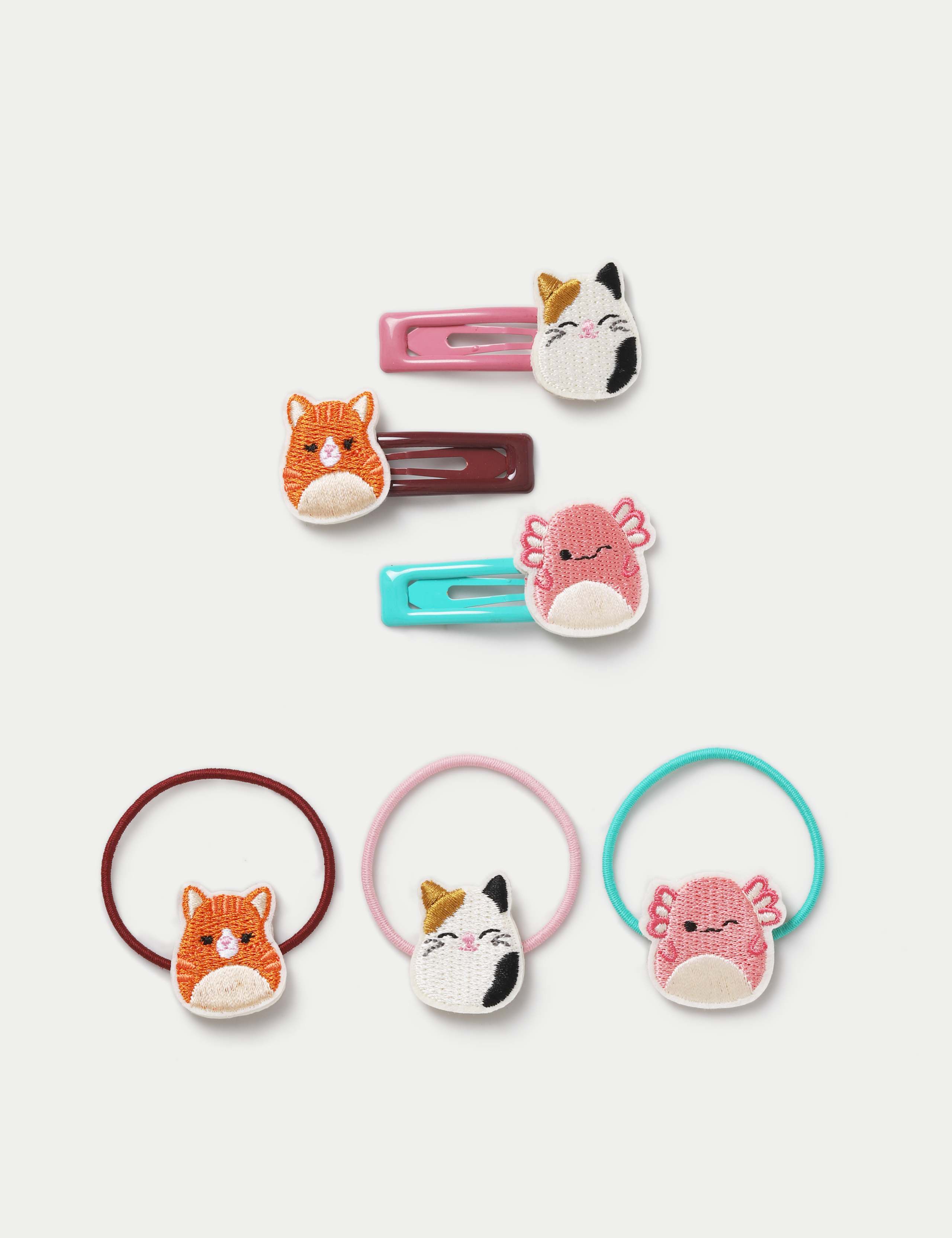 Squishmallows Clip and Hairband Pack