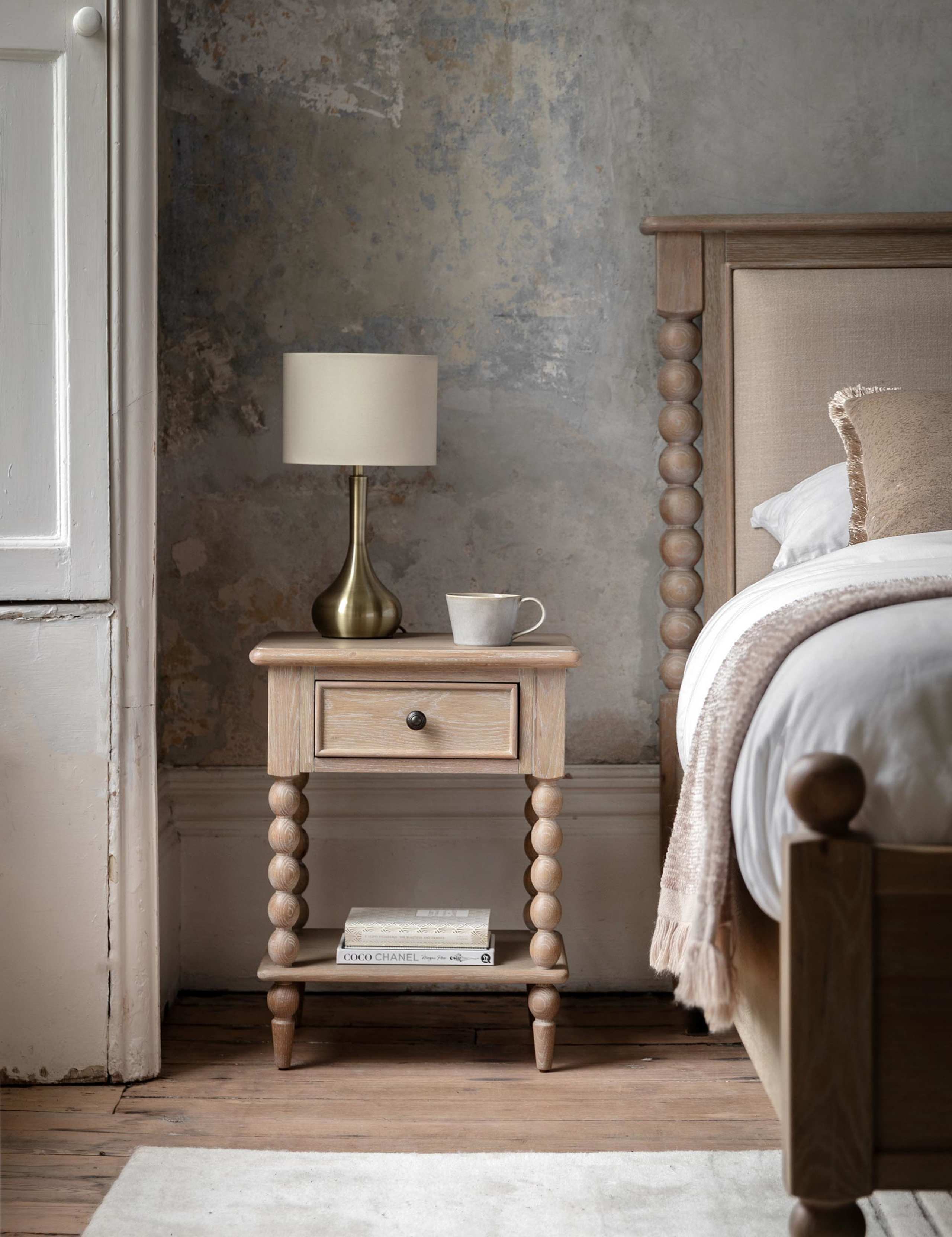 Artisan 1 Drawer Bedside Table