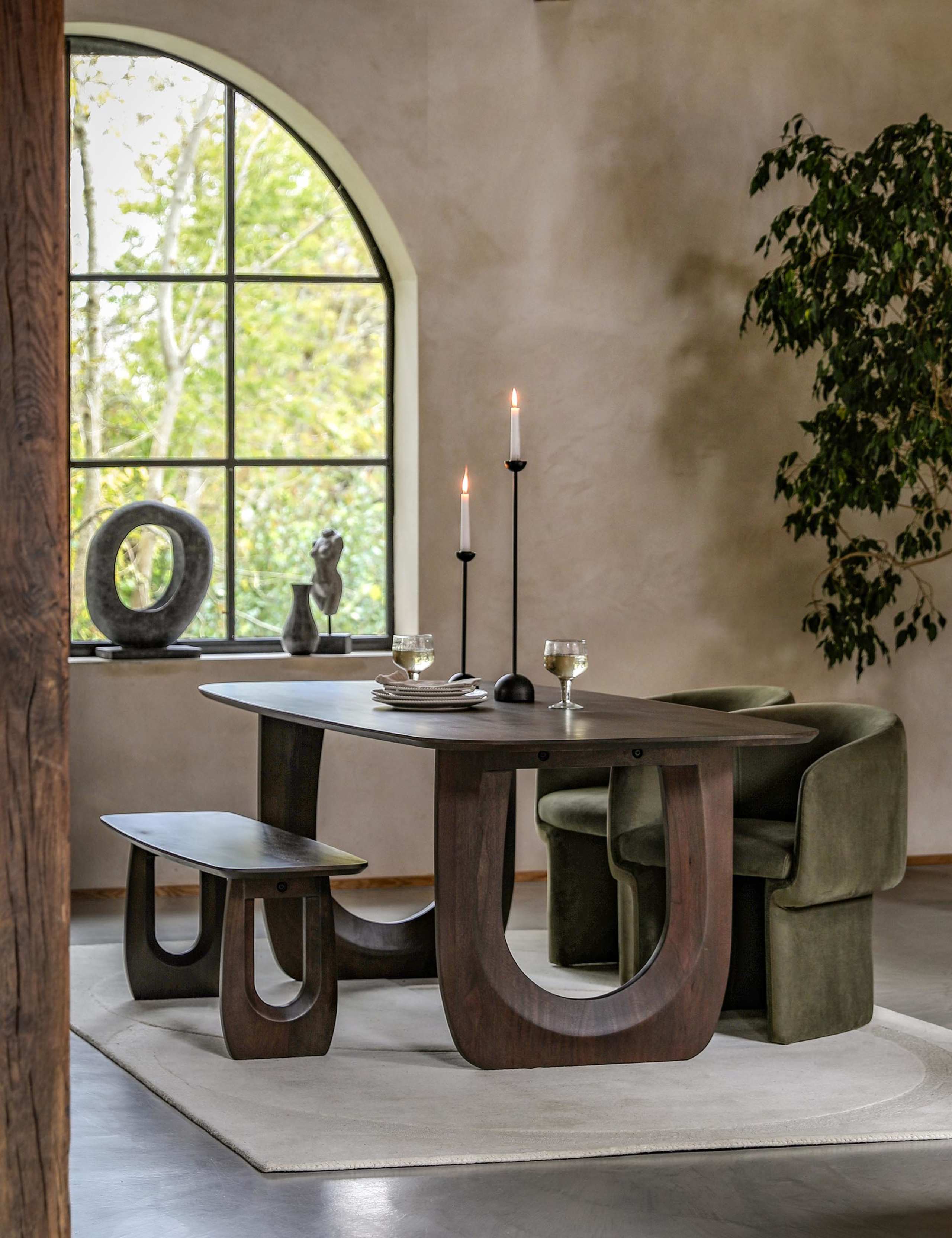 Arc Rectangle Dining Table