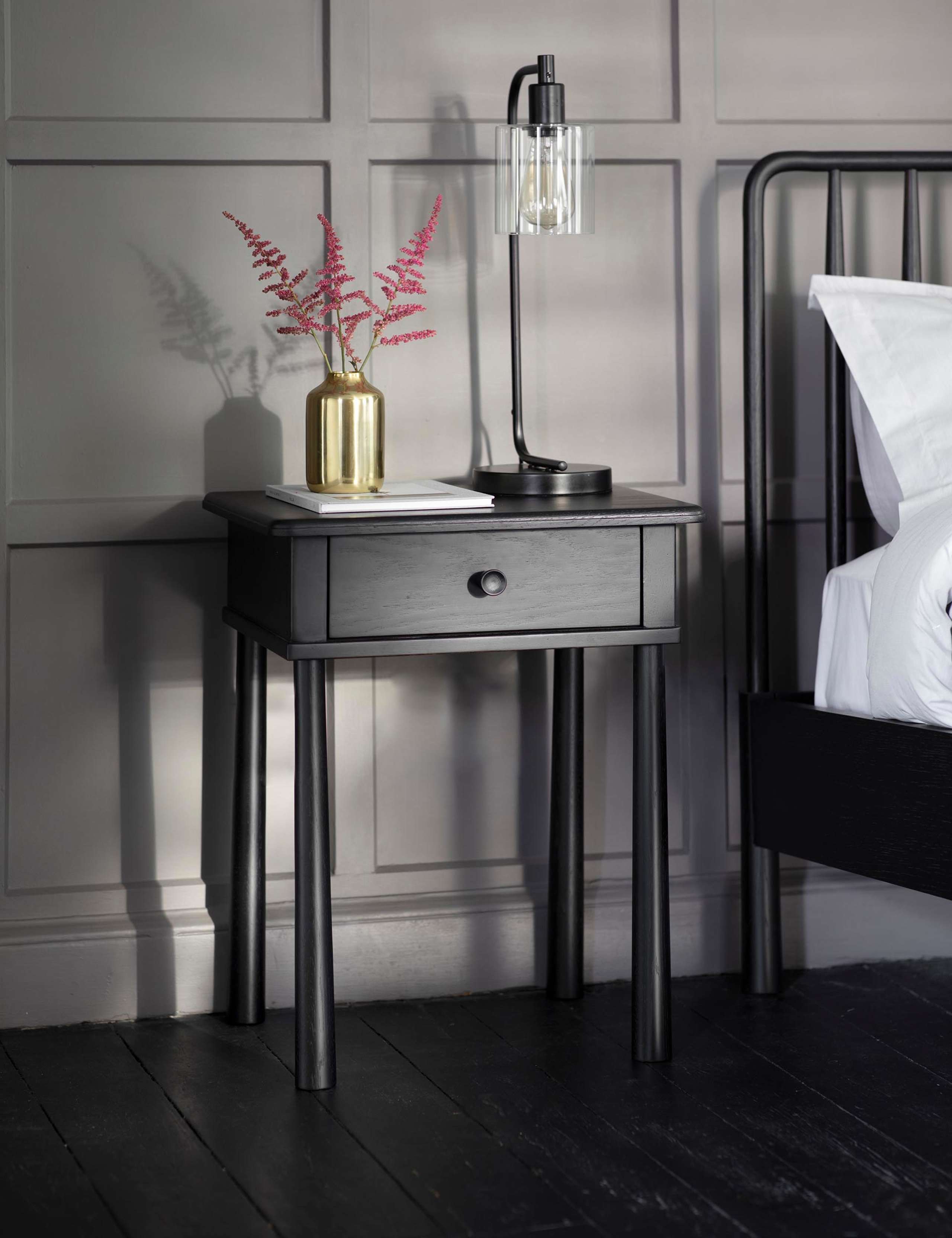 Wycombe 1 Drawer Bedside Table