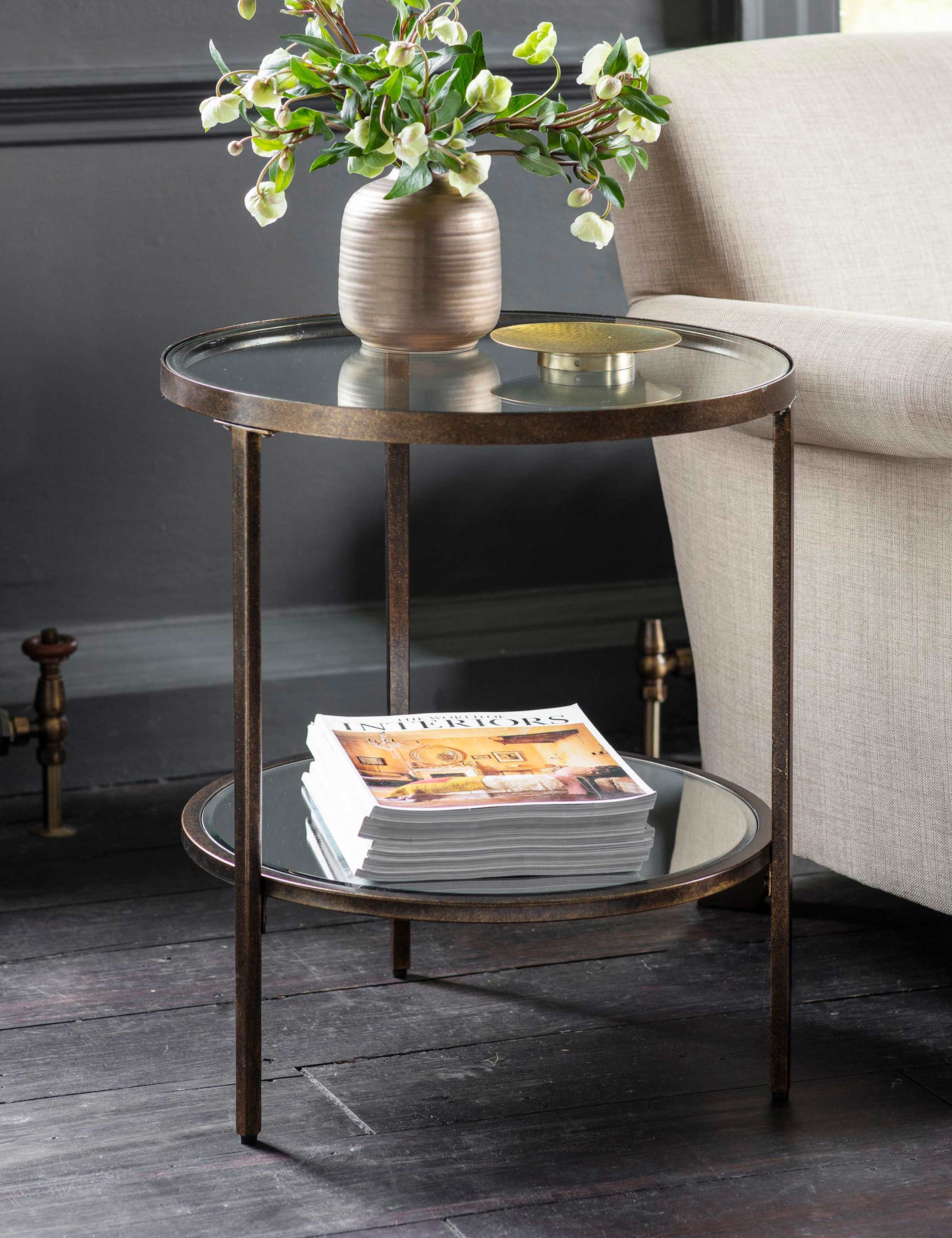 Hudson Round Side Table