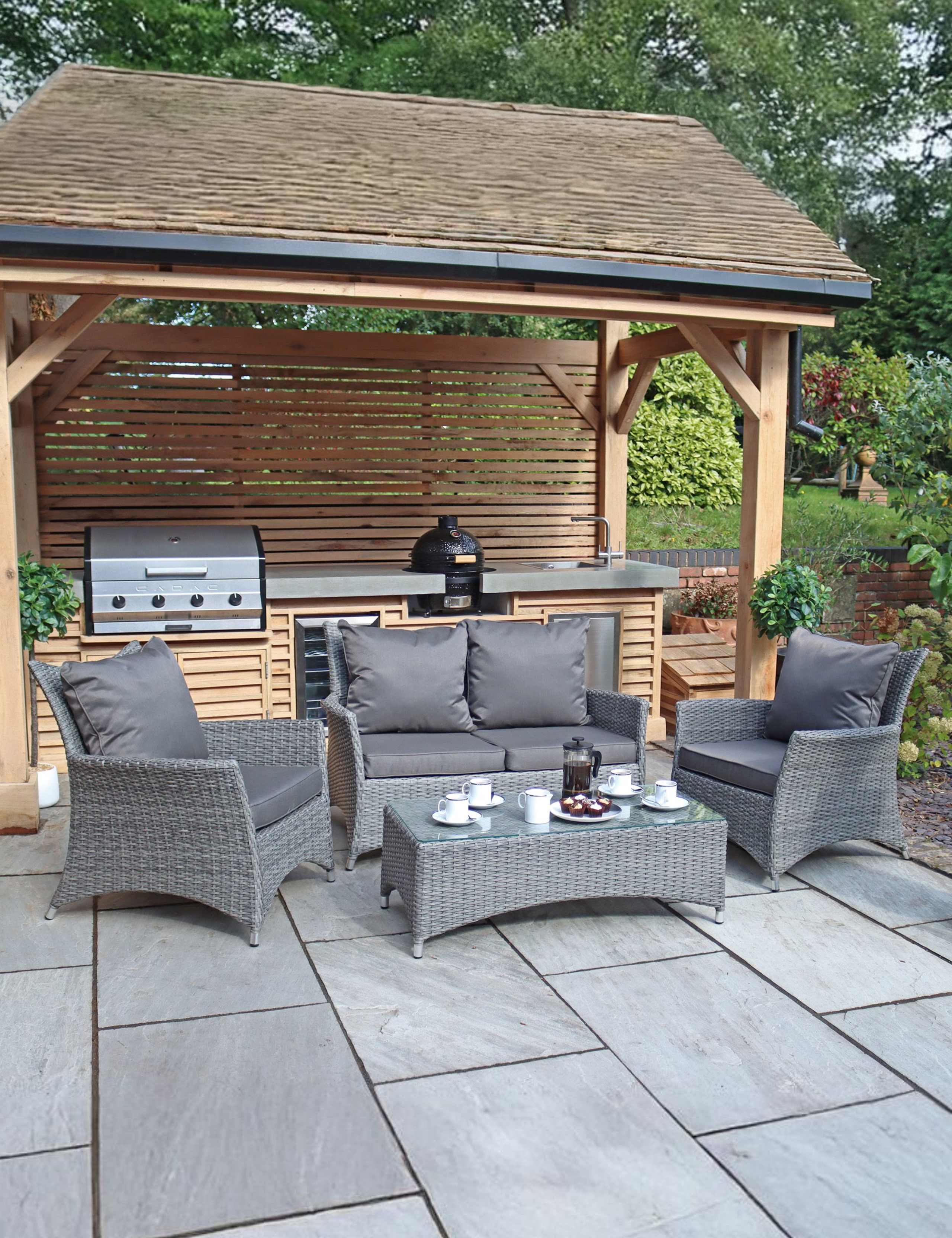 Paris 4 Seater Lounge Set