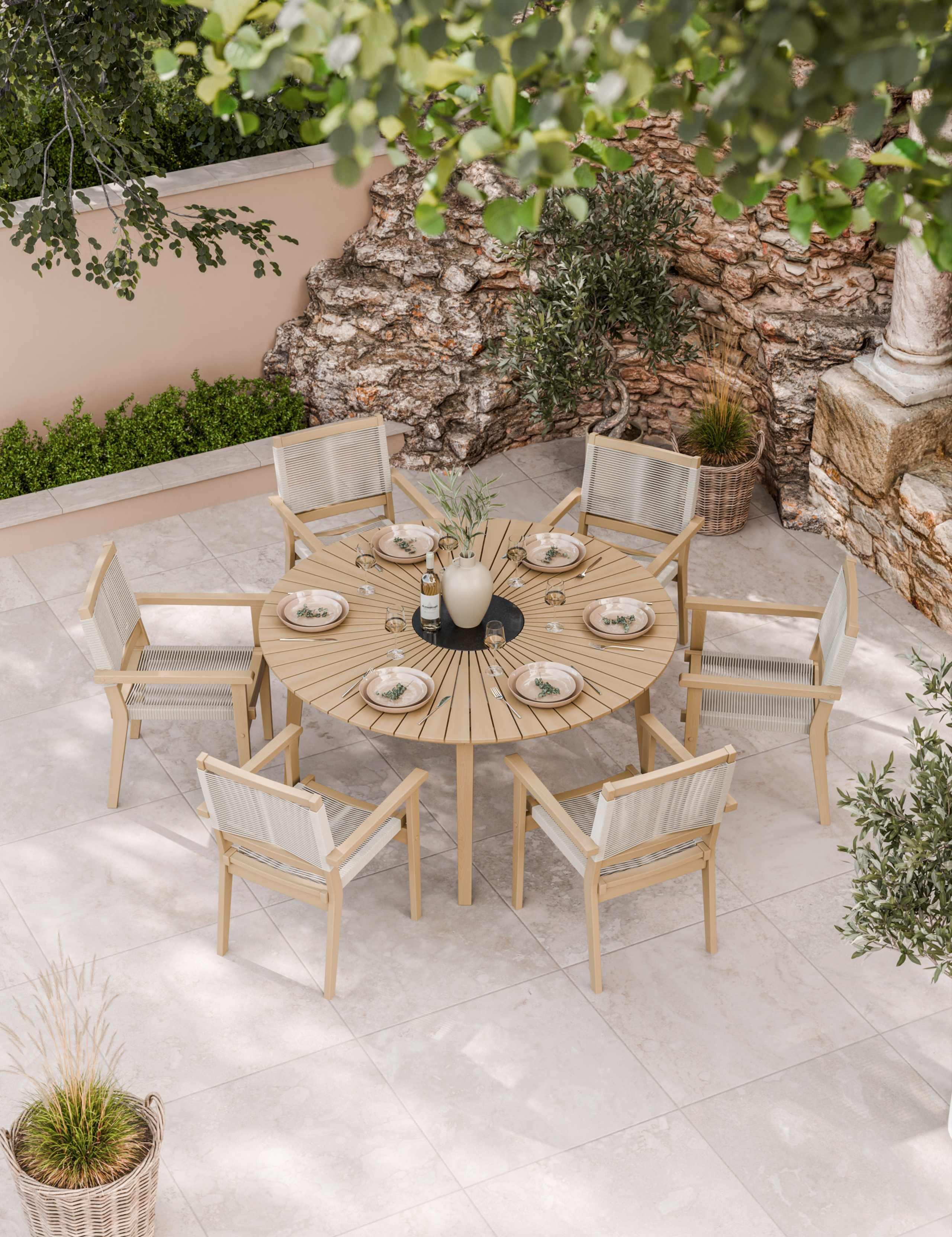 Roma 6 Seater Dining Set