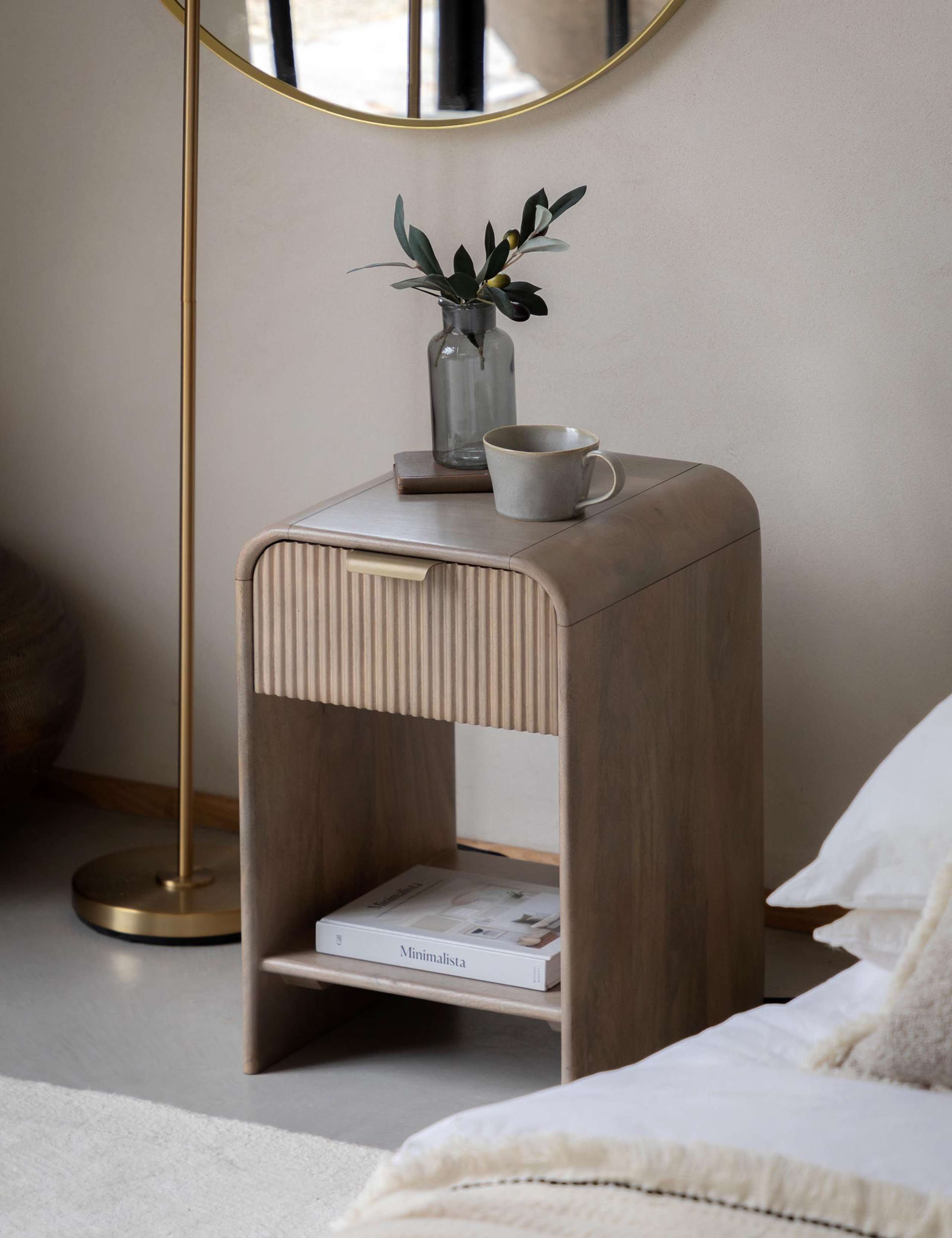 Colonna 1 Drawer Bedside Table