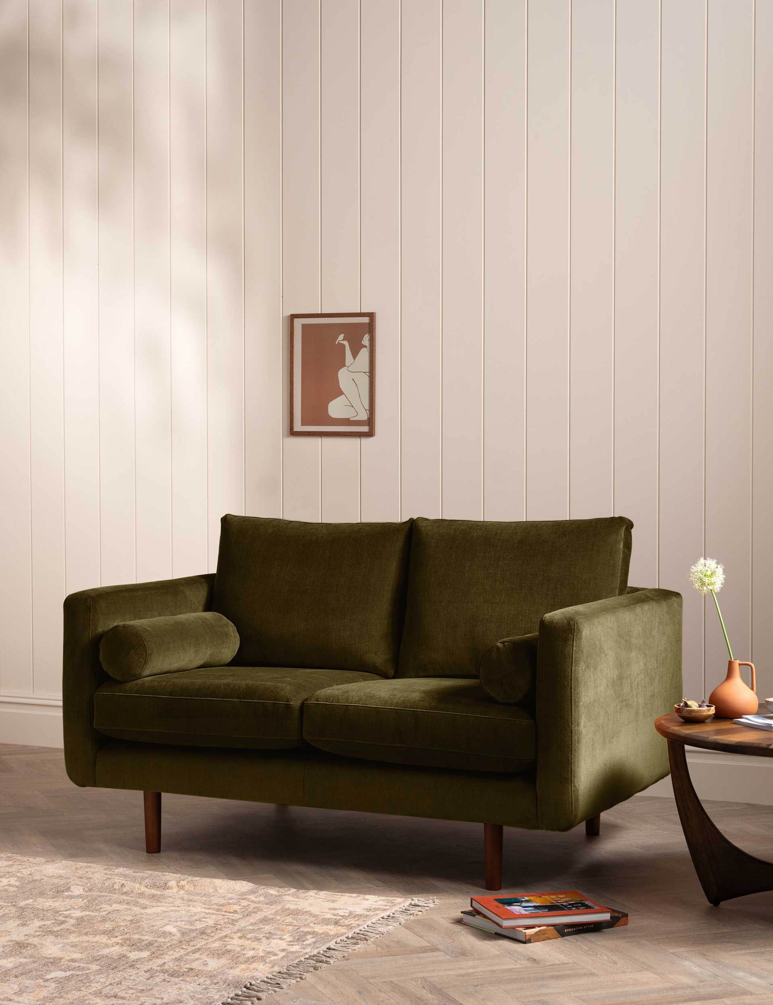 Moore Chenille Medium 2 Seater Sofa