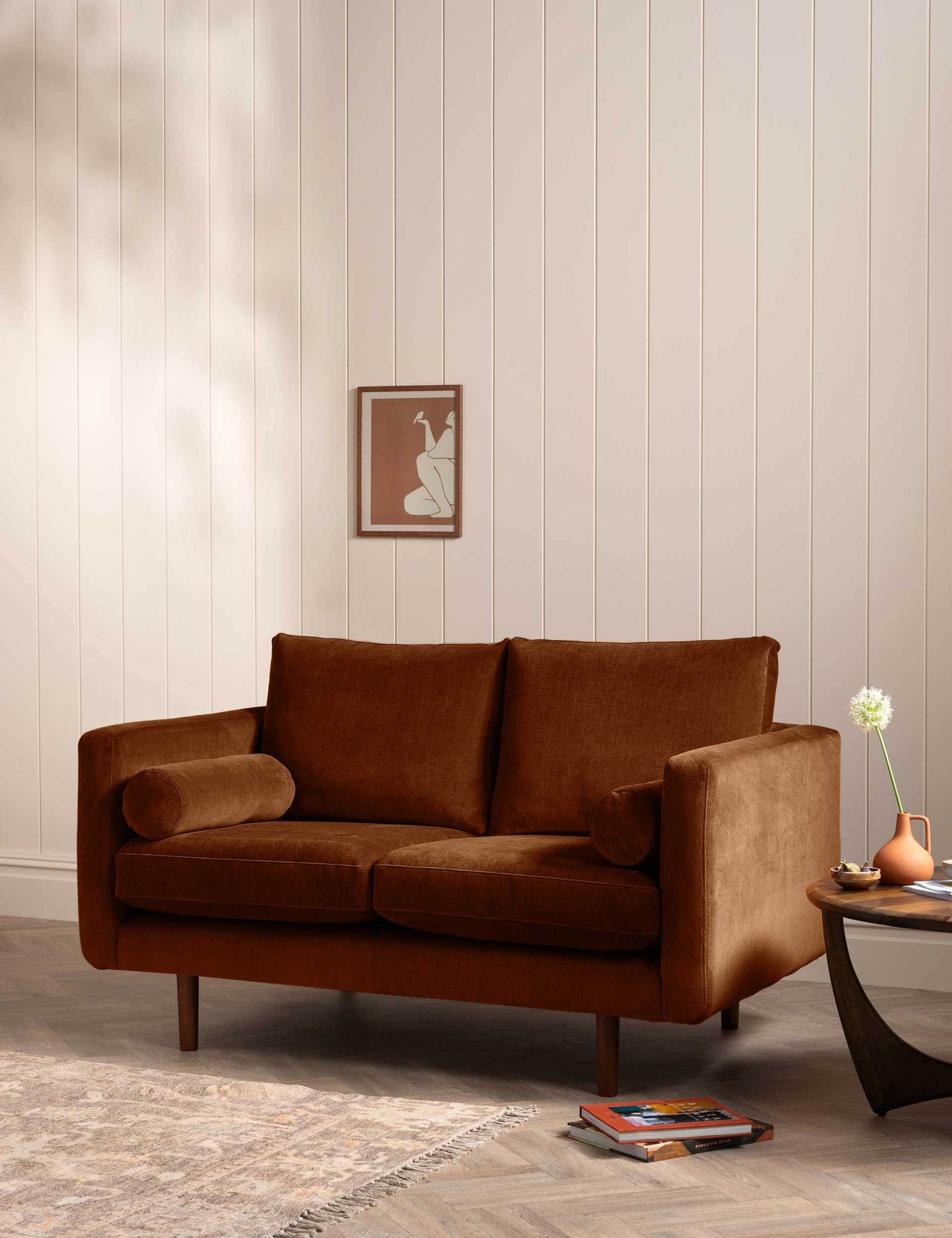Moore Chenille Medium 2 Seater Sofa