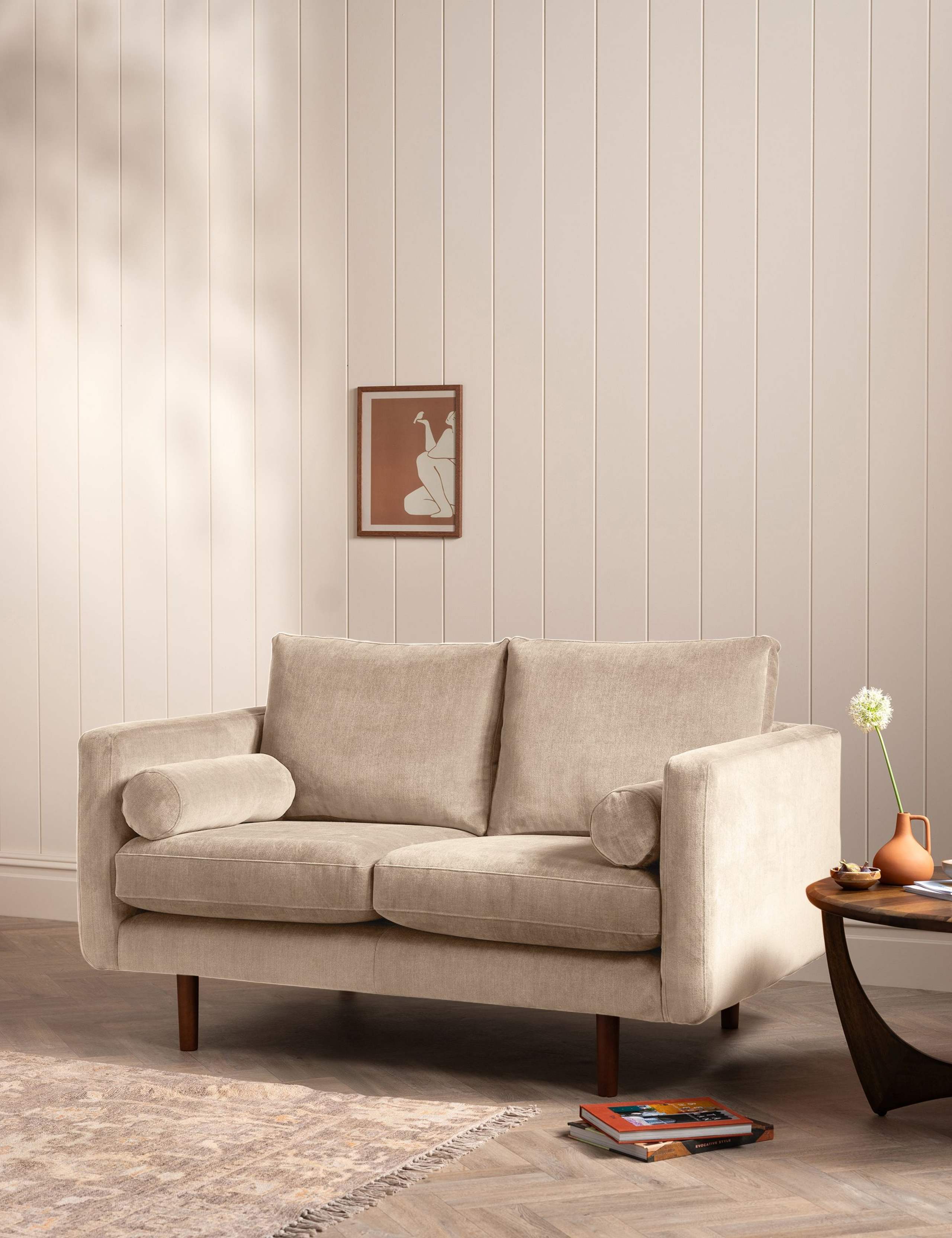 Moore Chenille Medium 2 Seater Sofa