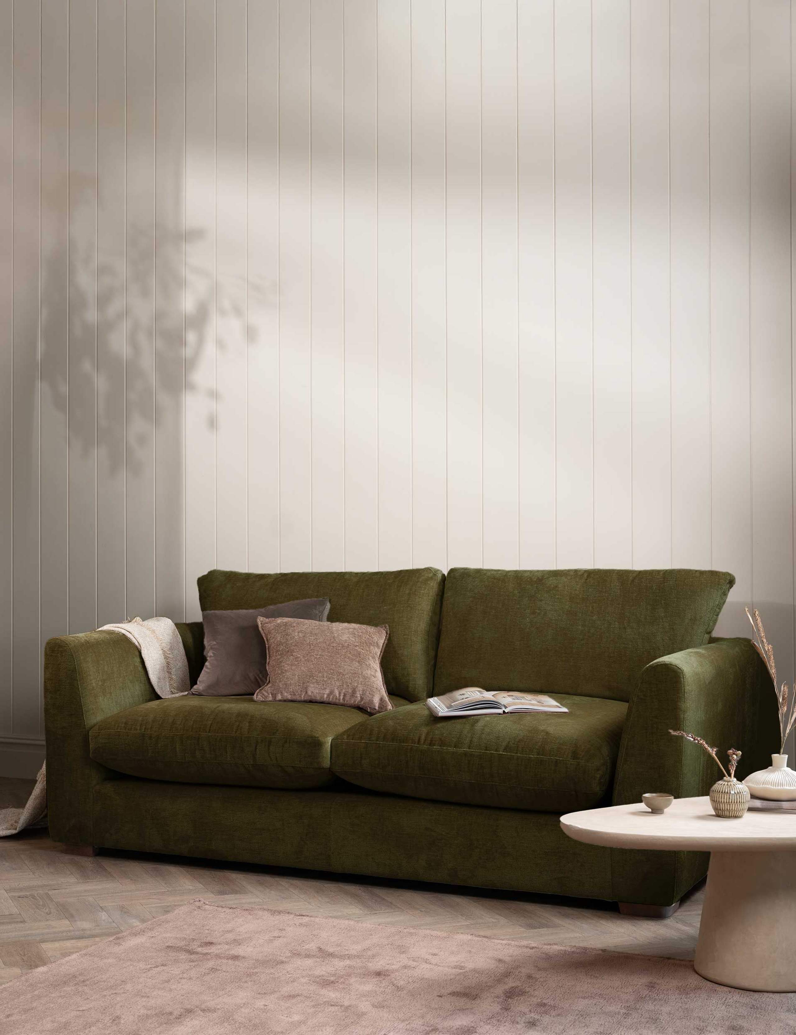 Palmer Textured Chenille 2 Seater Sofa