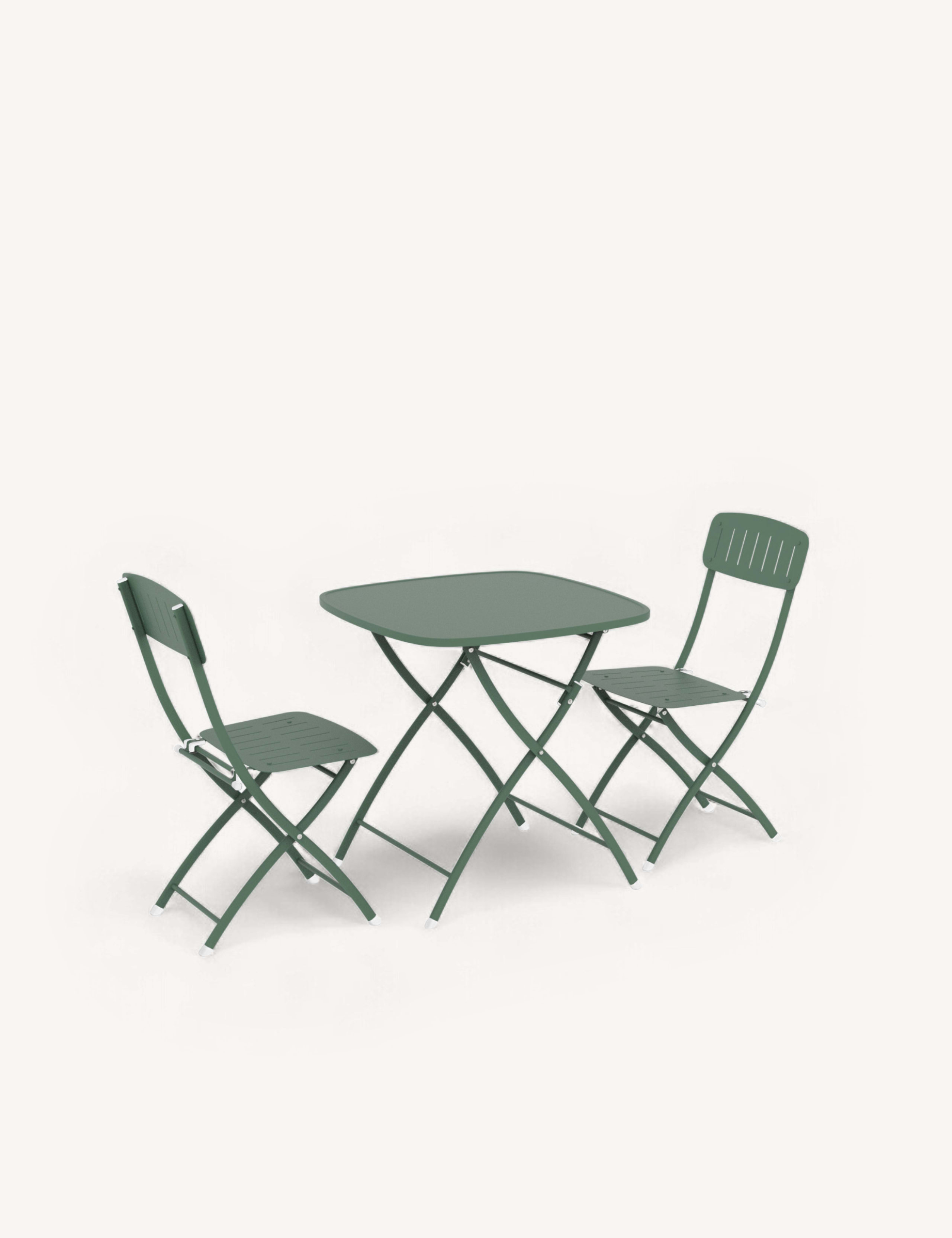 Venice Square Bistro Set 70cm x 70xm