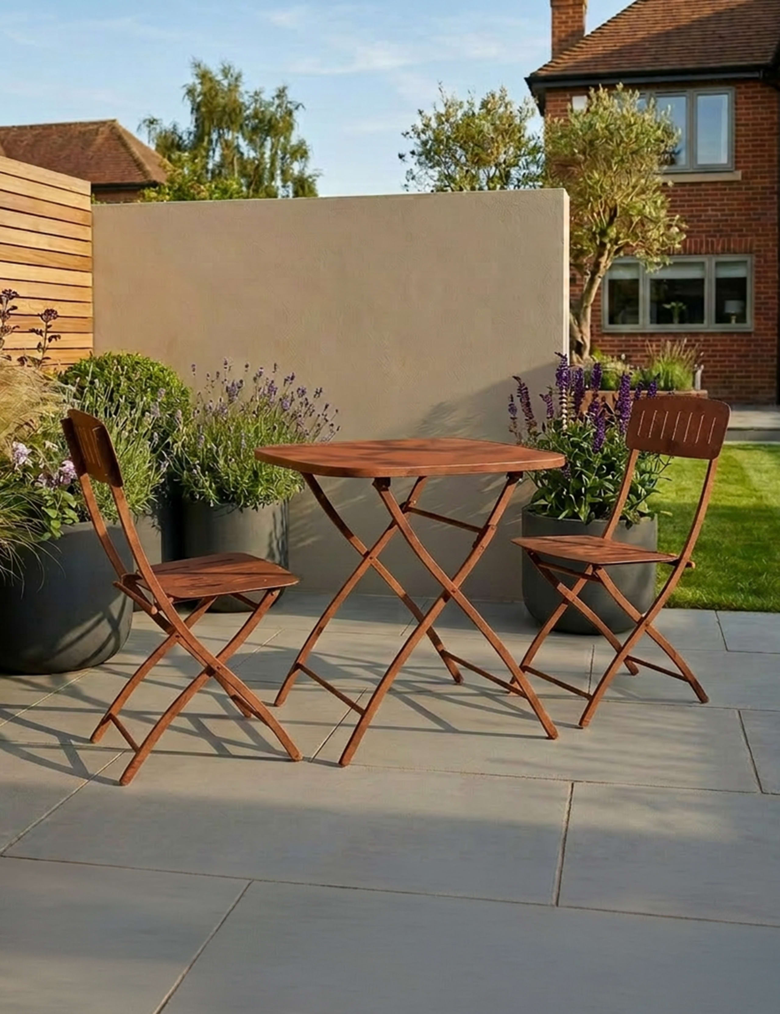 Venice Square Bistro Set 70cm x 70xm