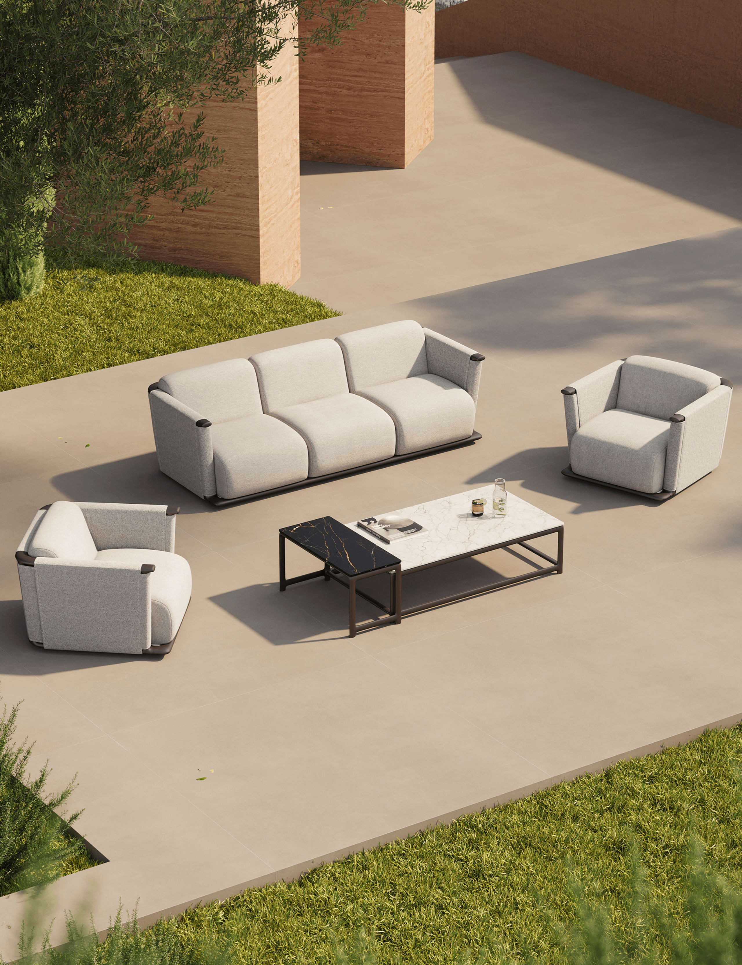 Oryn 5 Seater Garden Lounge Set