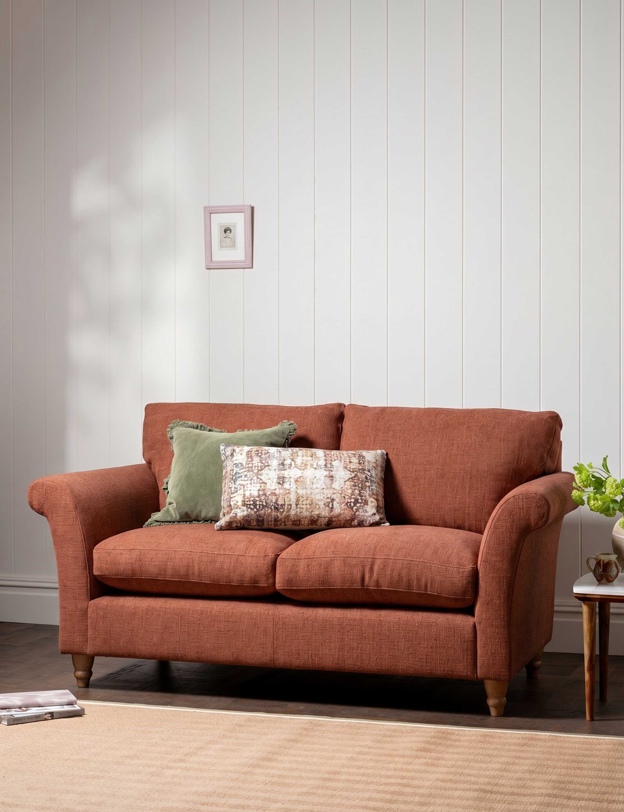 Amelie Fabric Medium 2 Seater Sofa