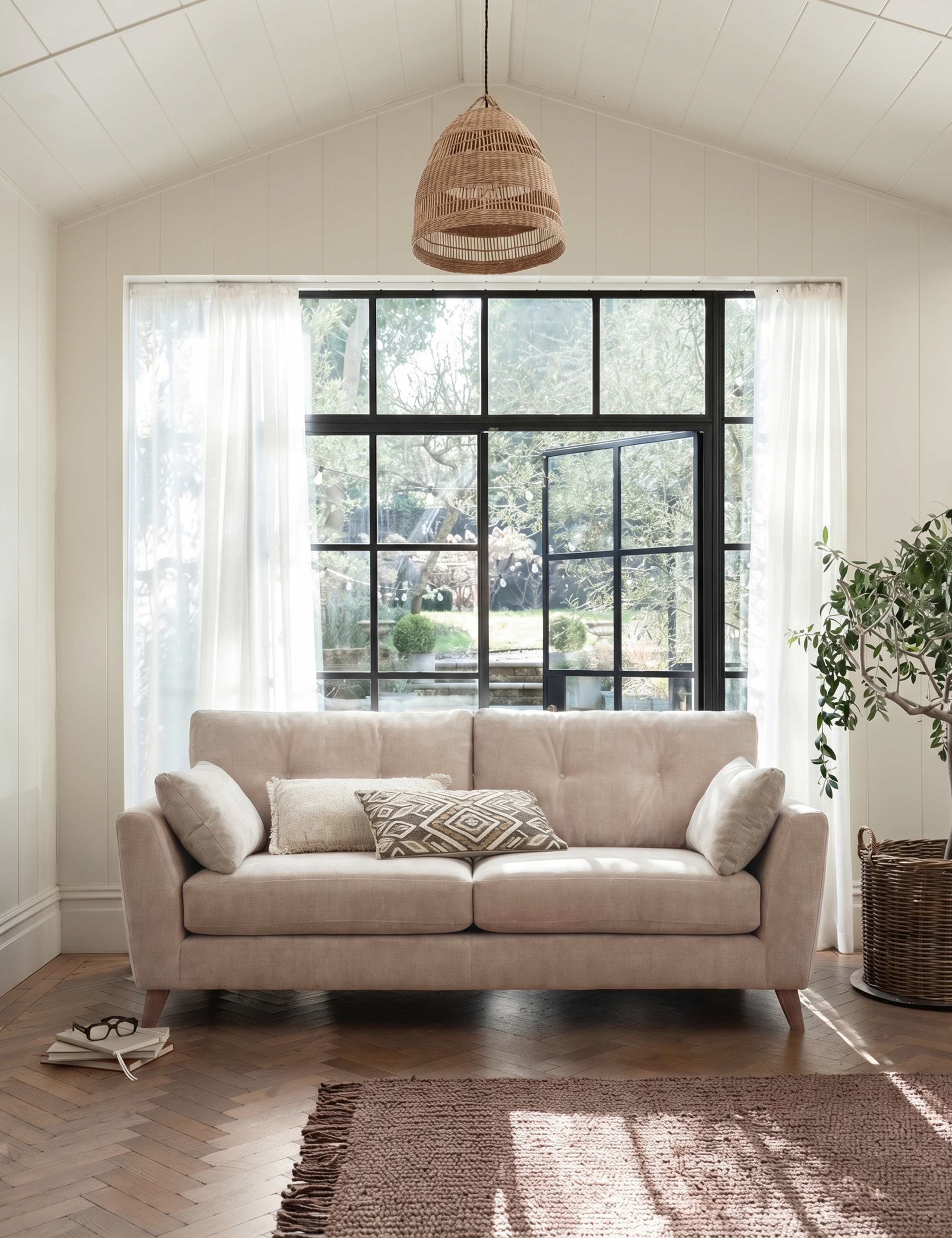 Ellis Chenille 3 Seater Sofa