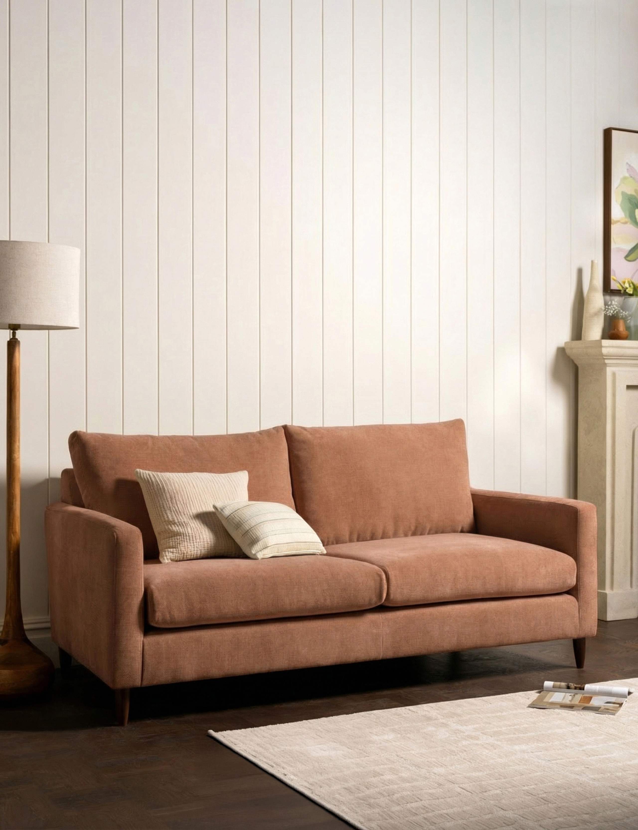 Todd Chenille 2 Seater Sofa