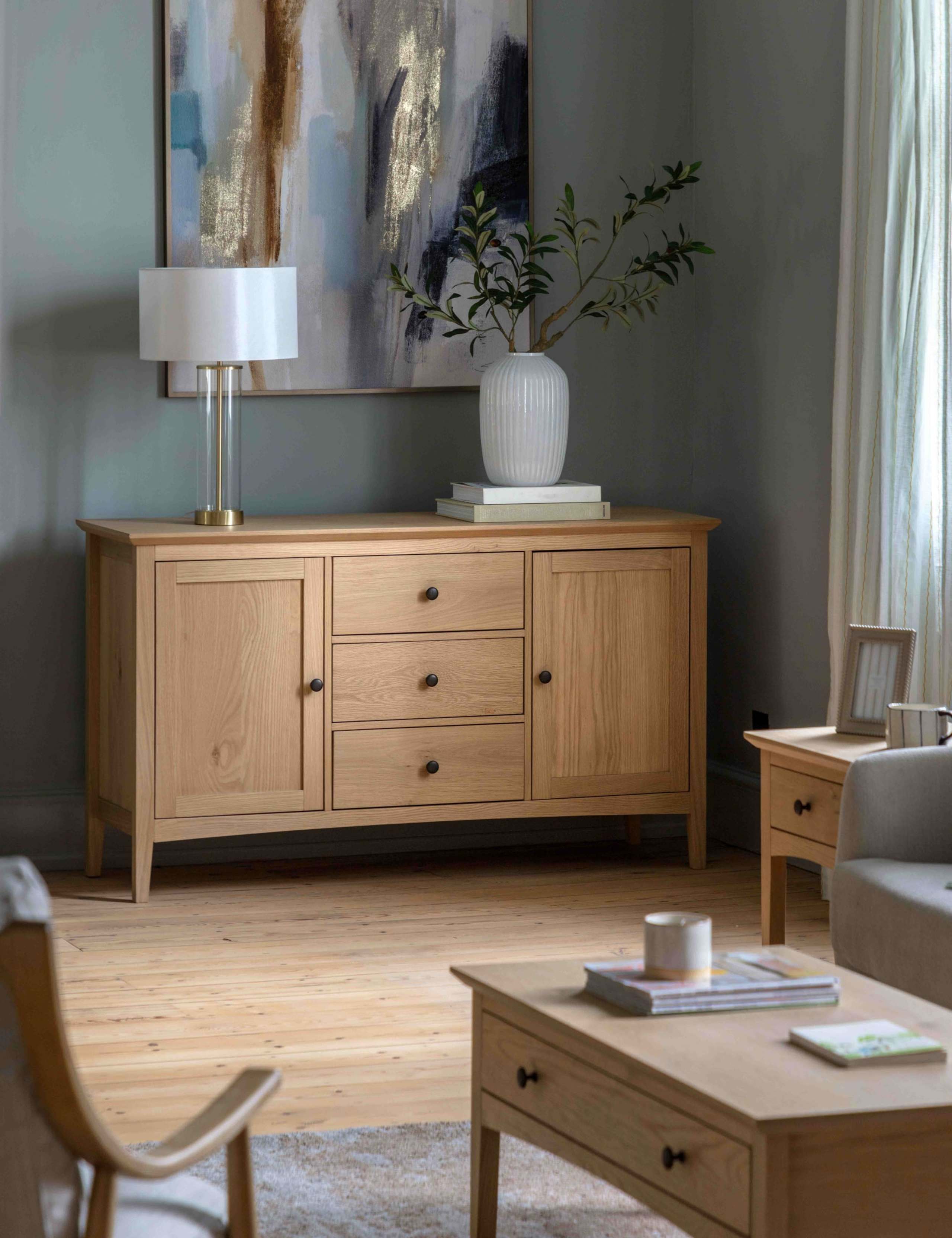 Rye 2 Door 3 Drawer Sideboard
