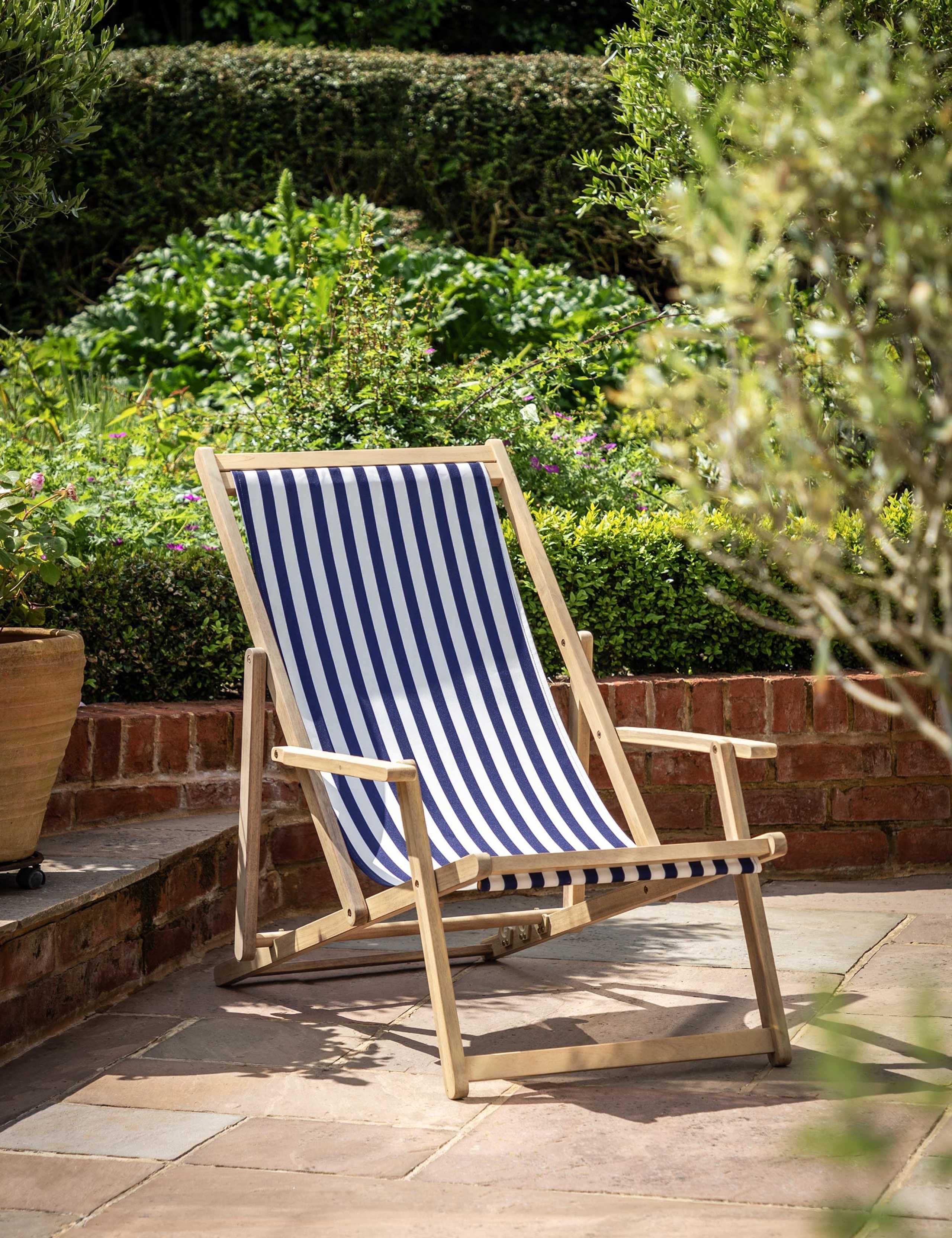 Striped Deck Chair