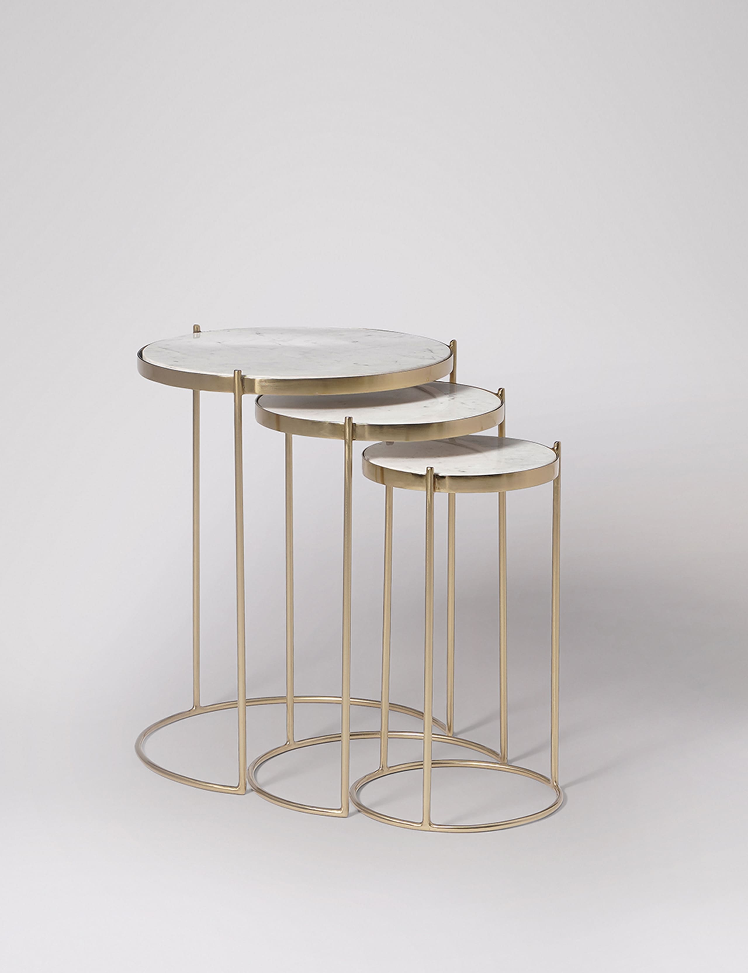 Cassel Metal Trio Side Table