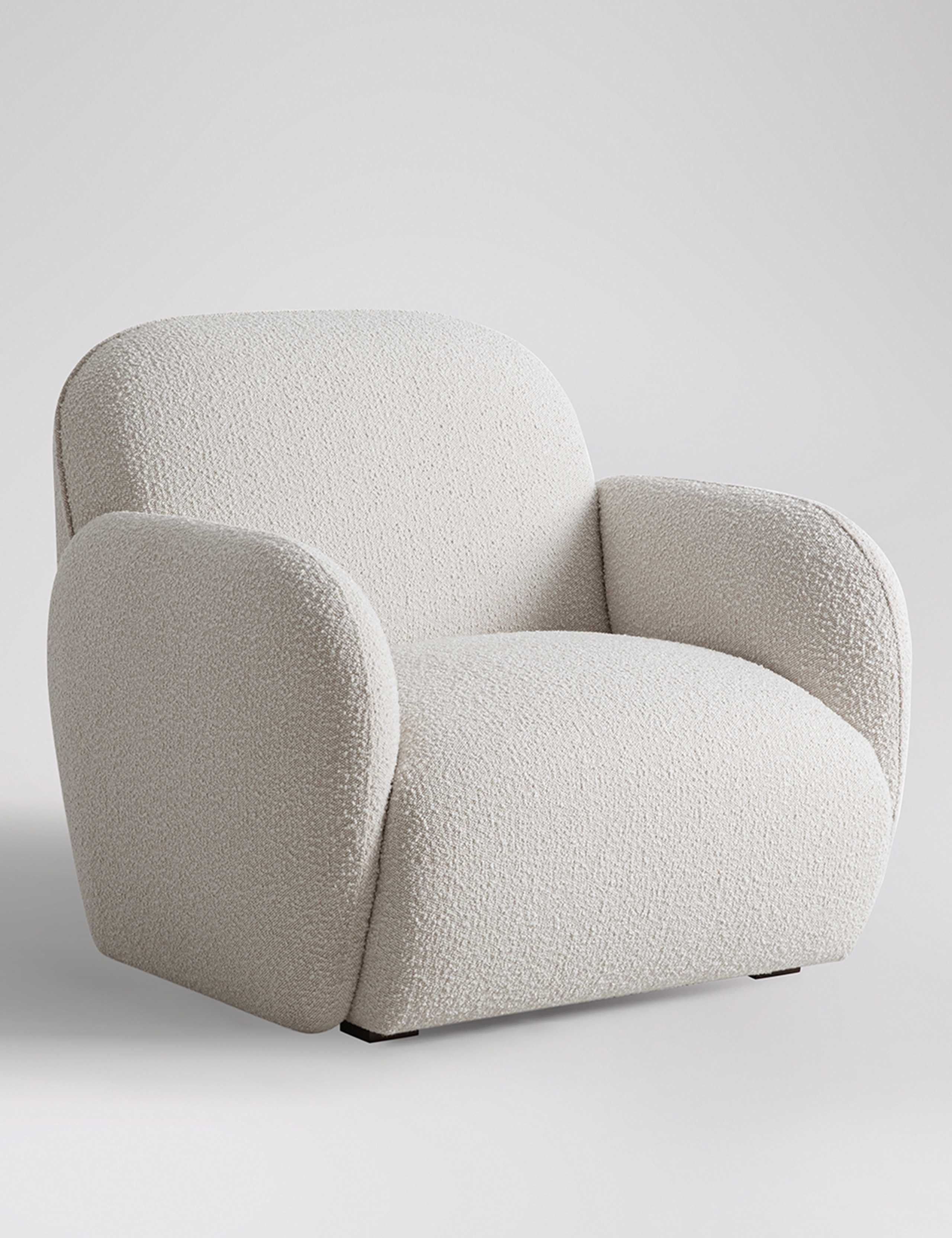 Briar Bouclé Fabric Armchair