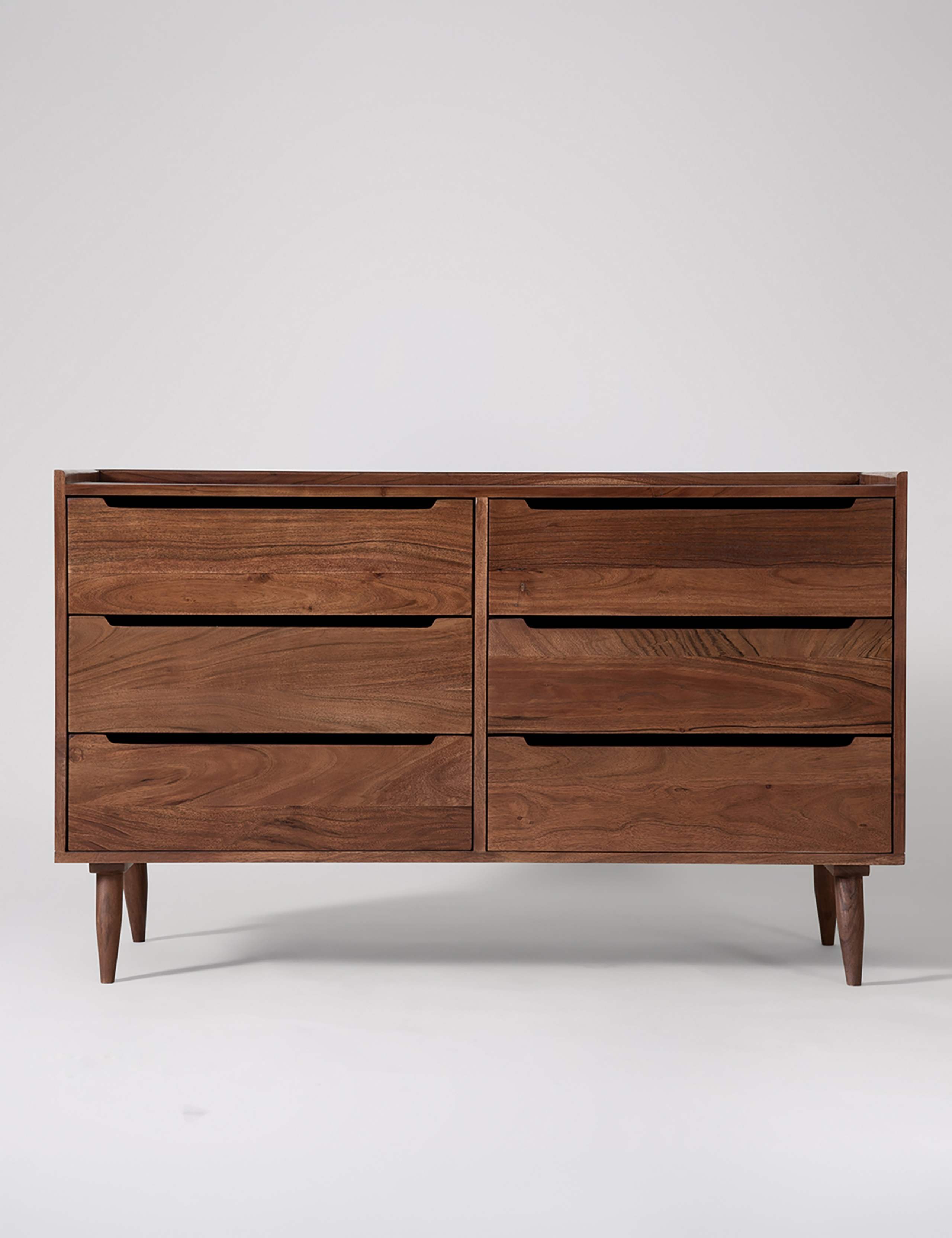 Southwark Acacia Wood 6 Drawer Chest
