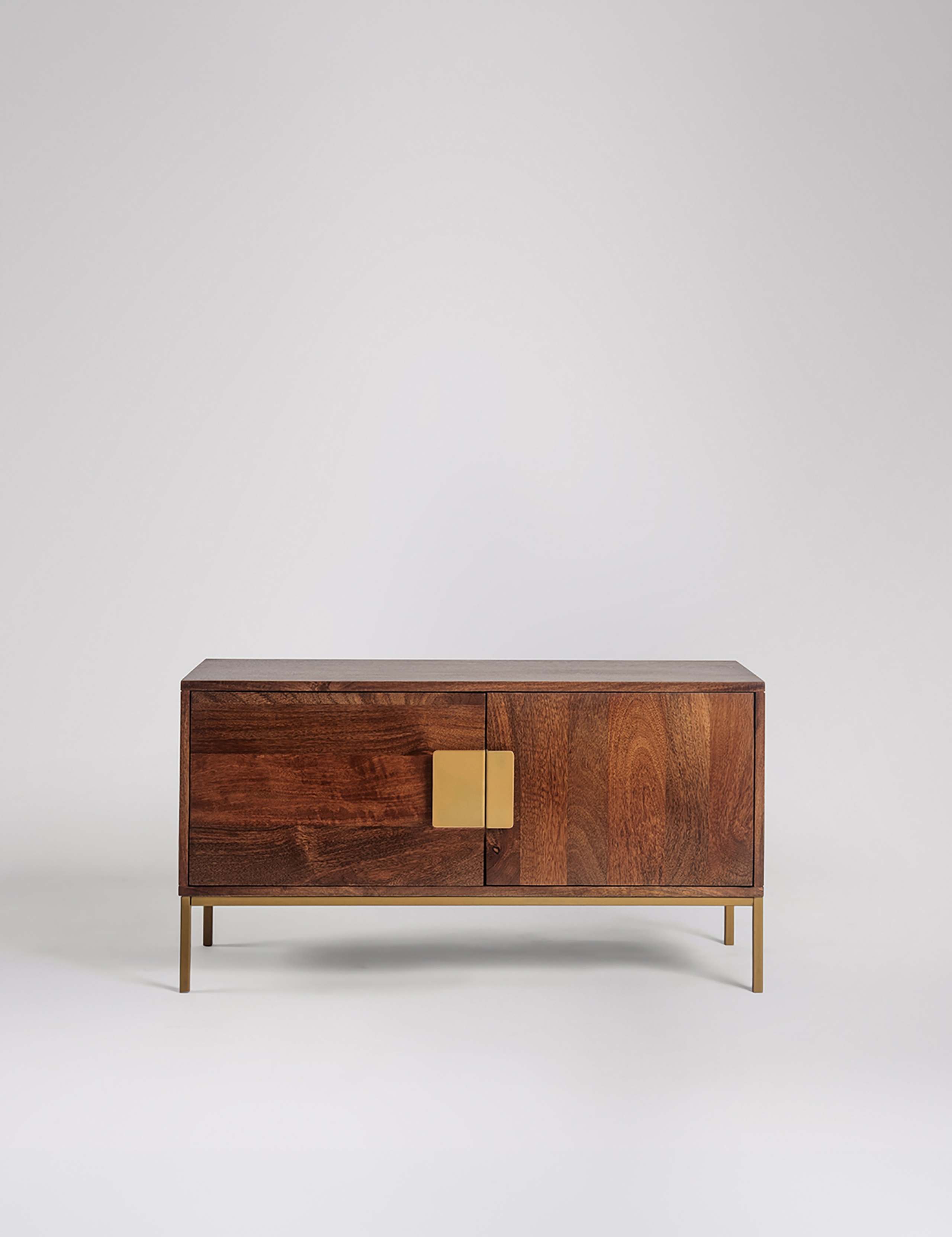 Banner Mango Wood 2 Door Media Unit