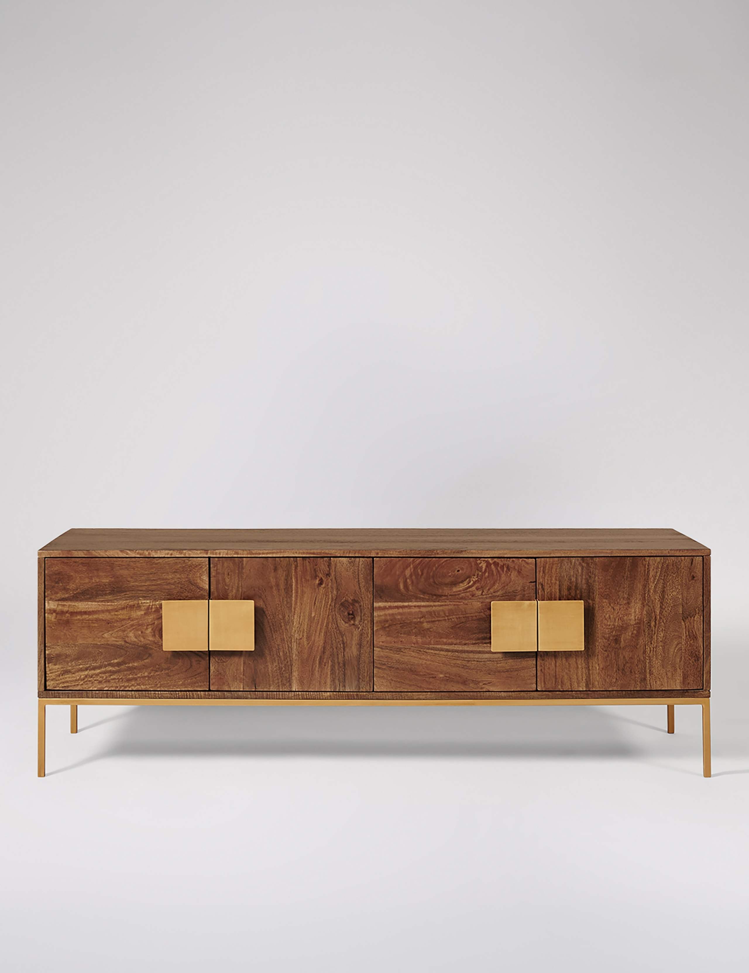 Banner Mango Wood 4 Door TV Unit
