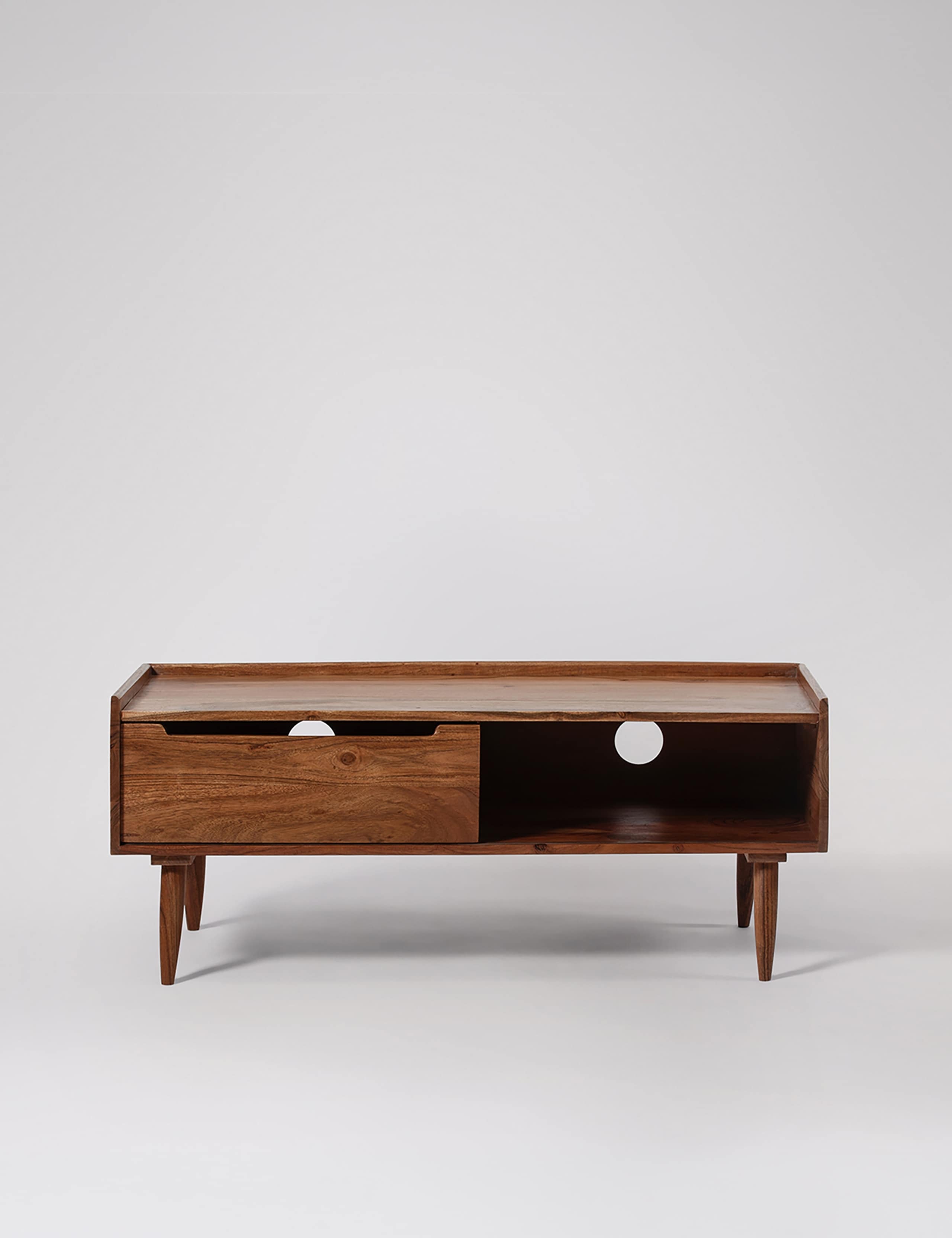 Southwark Acacia Wood 1 Door Media Unit