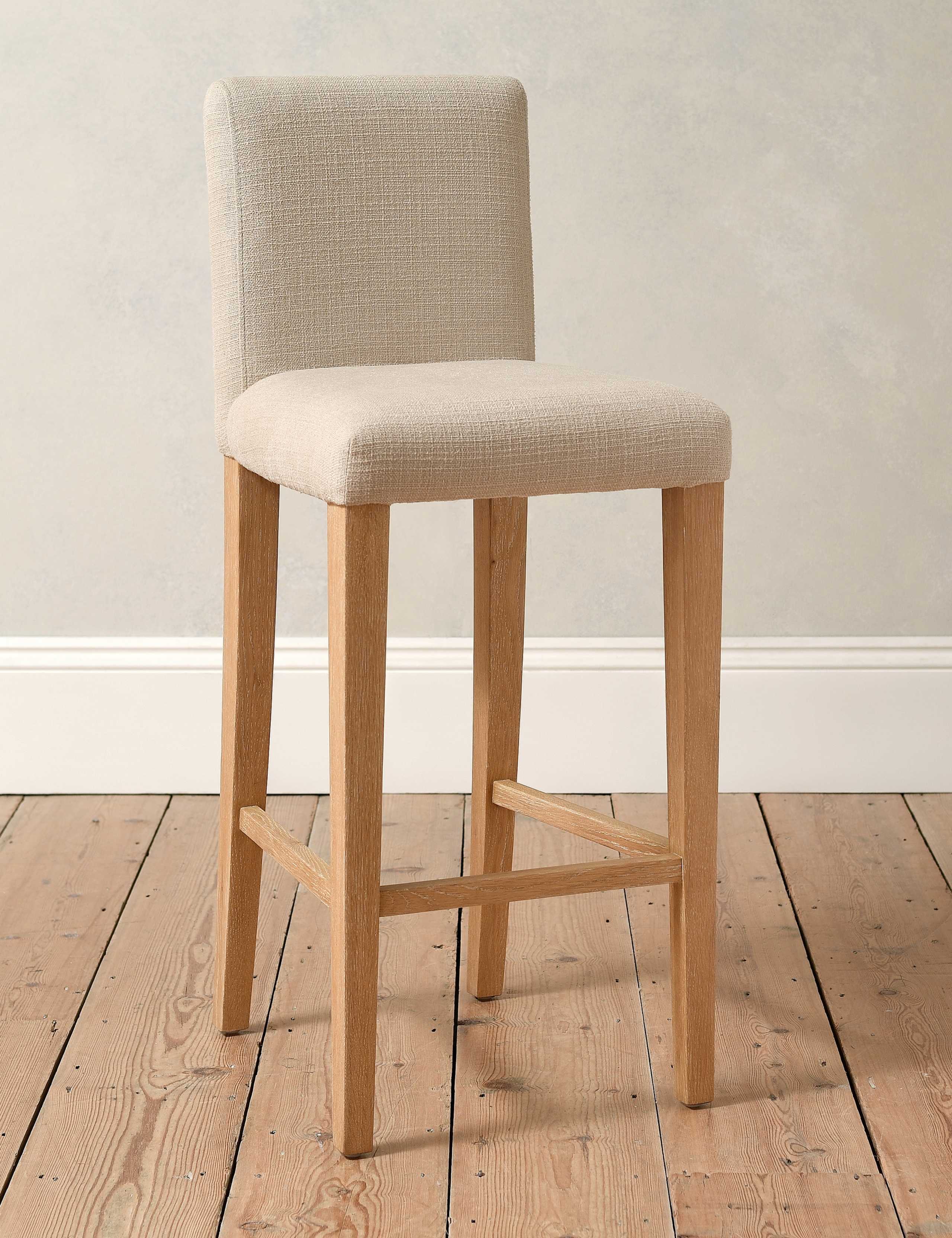Alder Upholstered Fabric Bar Stool