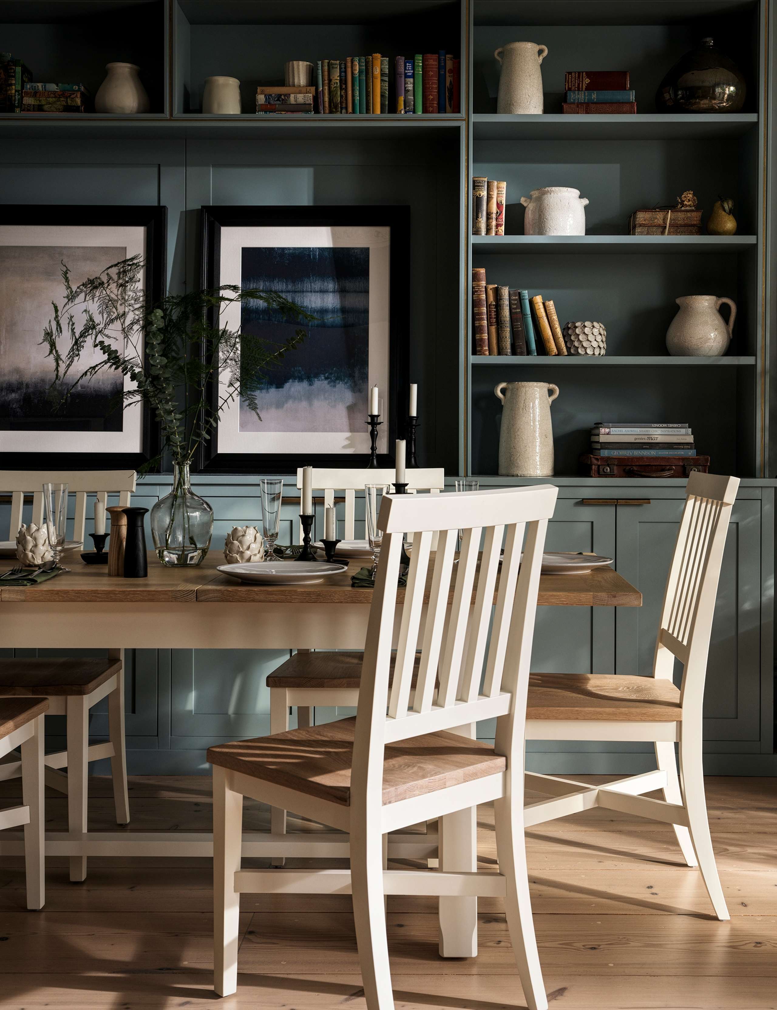 Chester White Extending Dining Table