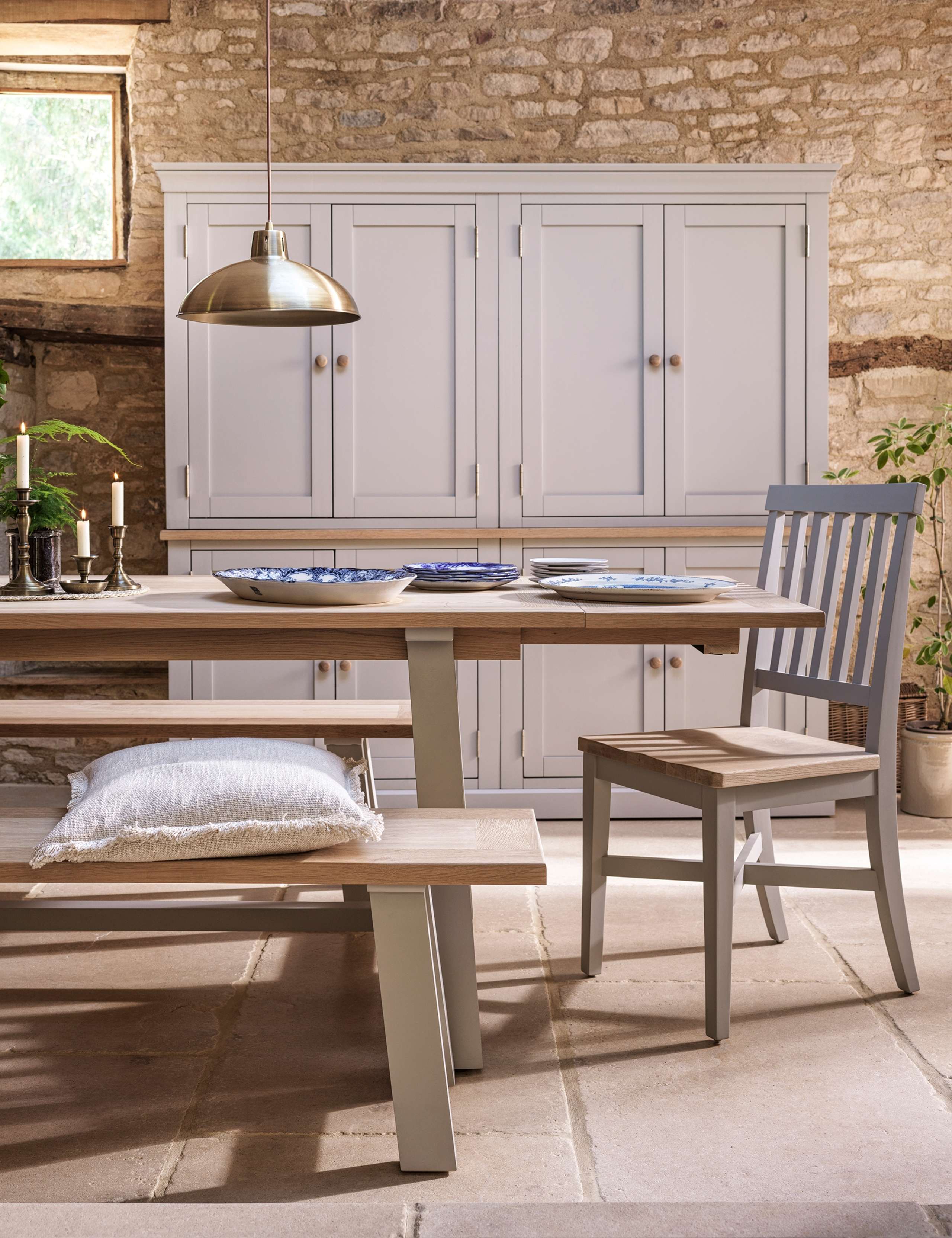 Chester White Extending Dining Table