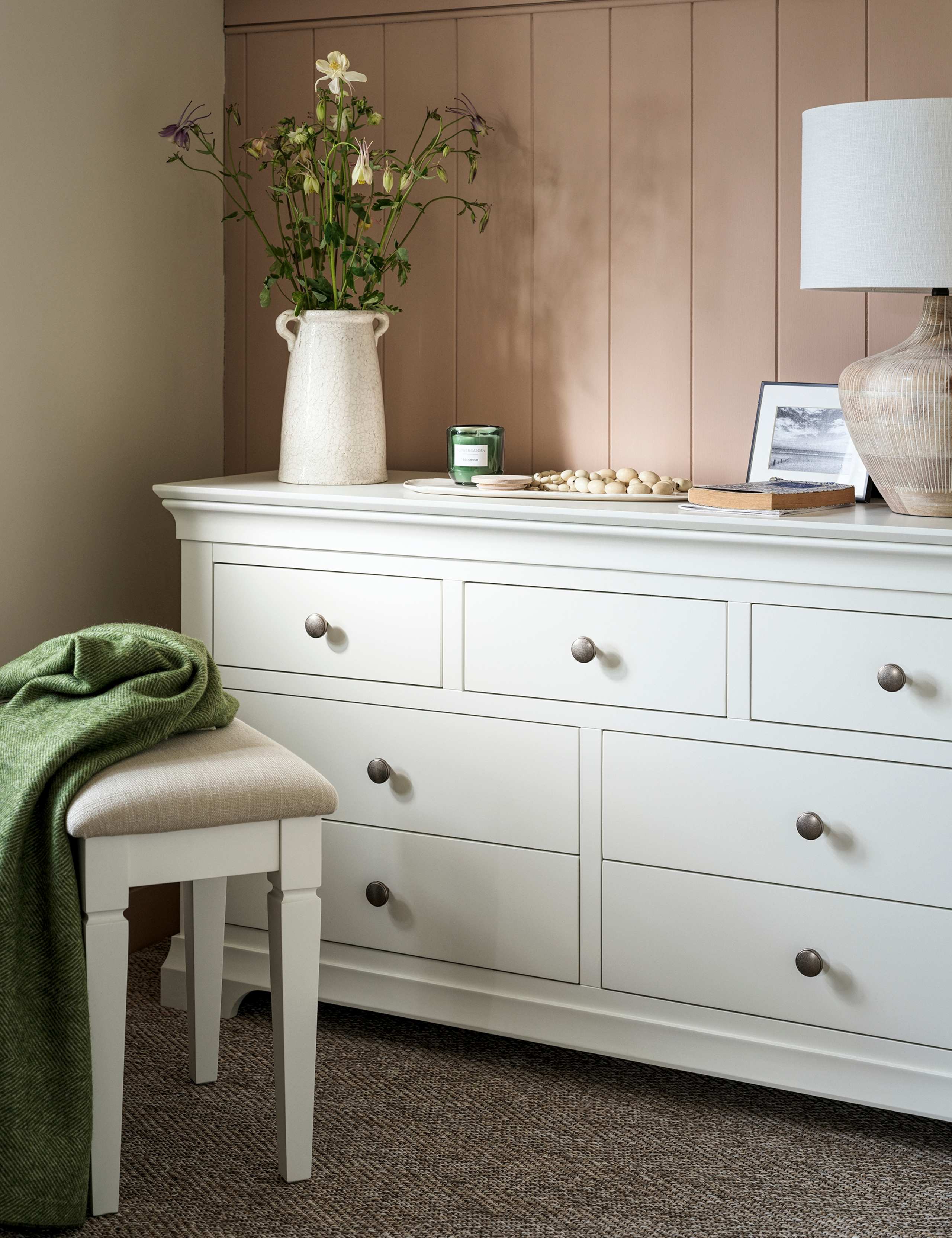 Chantilly 7 Drawer Wide Chest