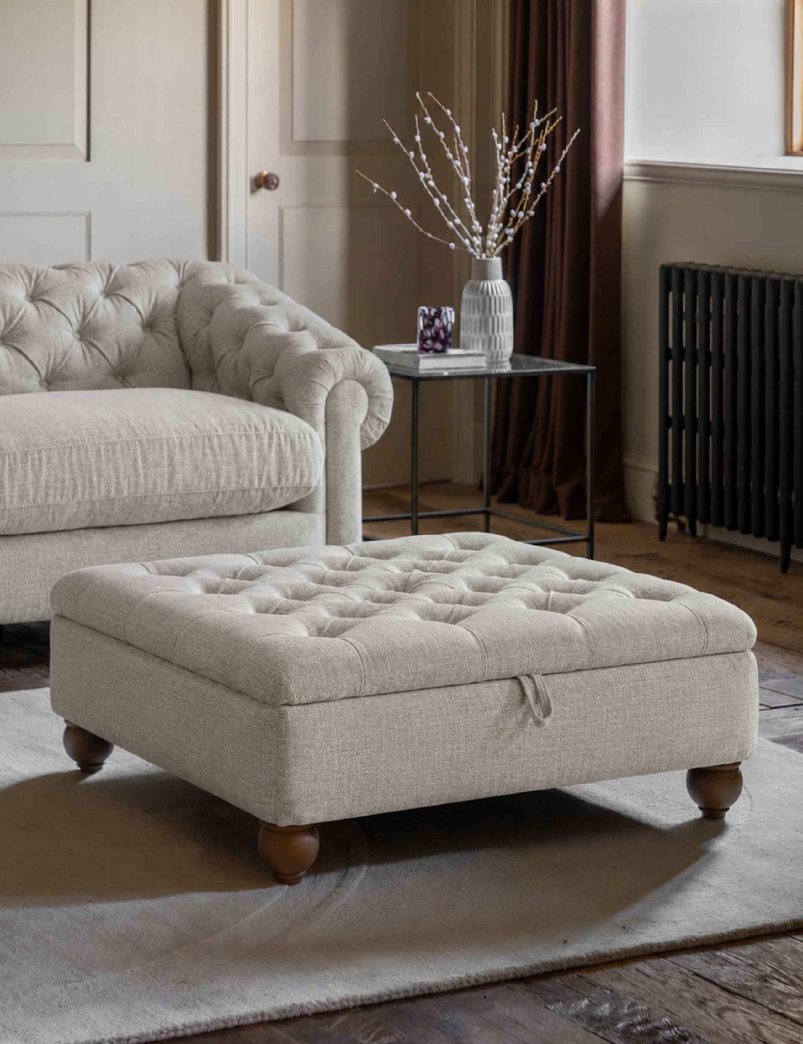 Chesterfield Footstool