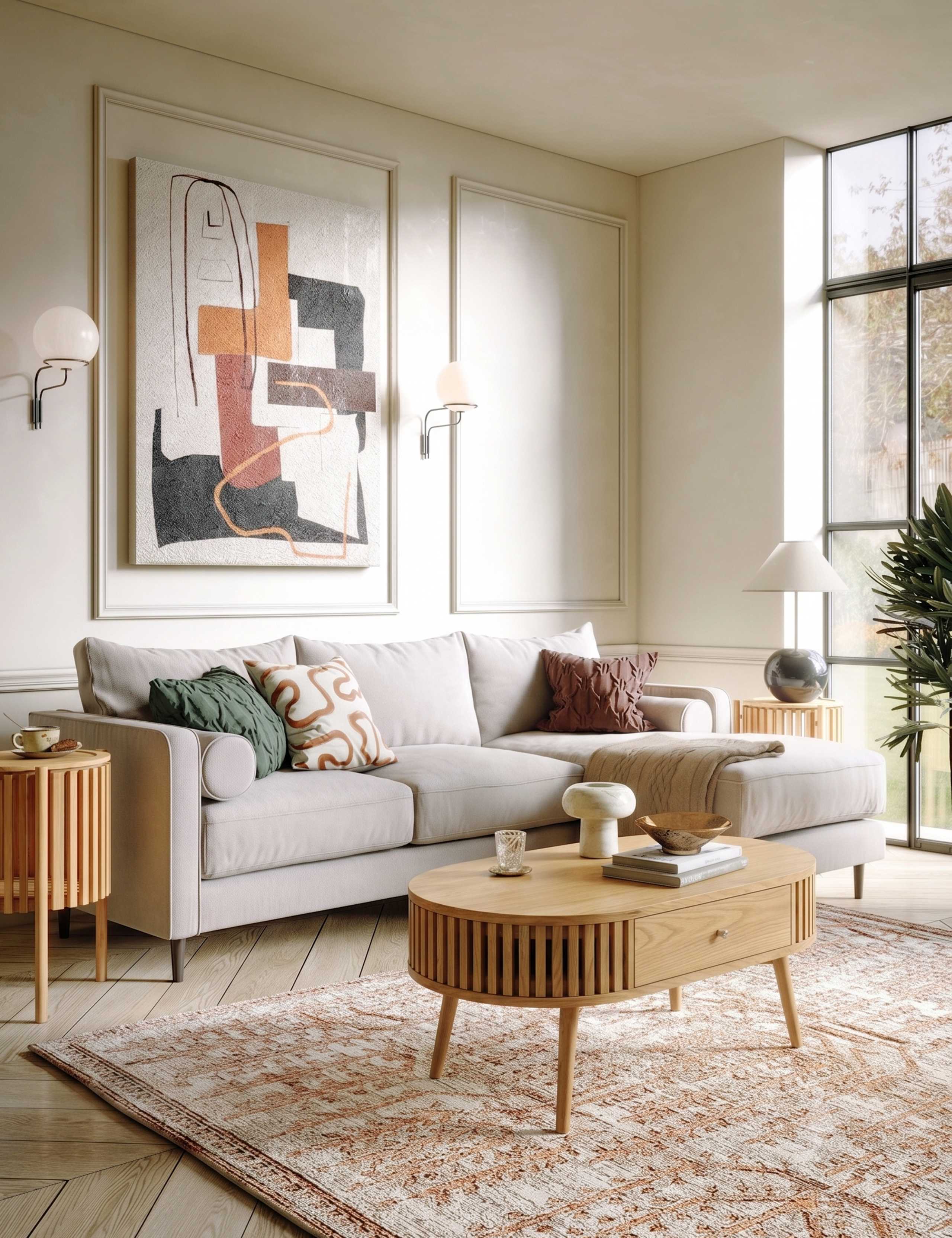 Soho Oval Storage Coffee Table