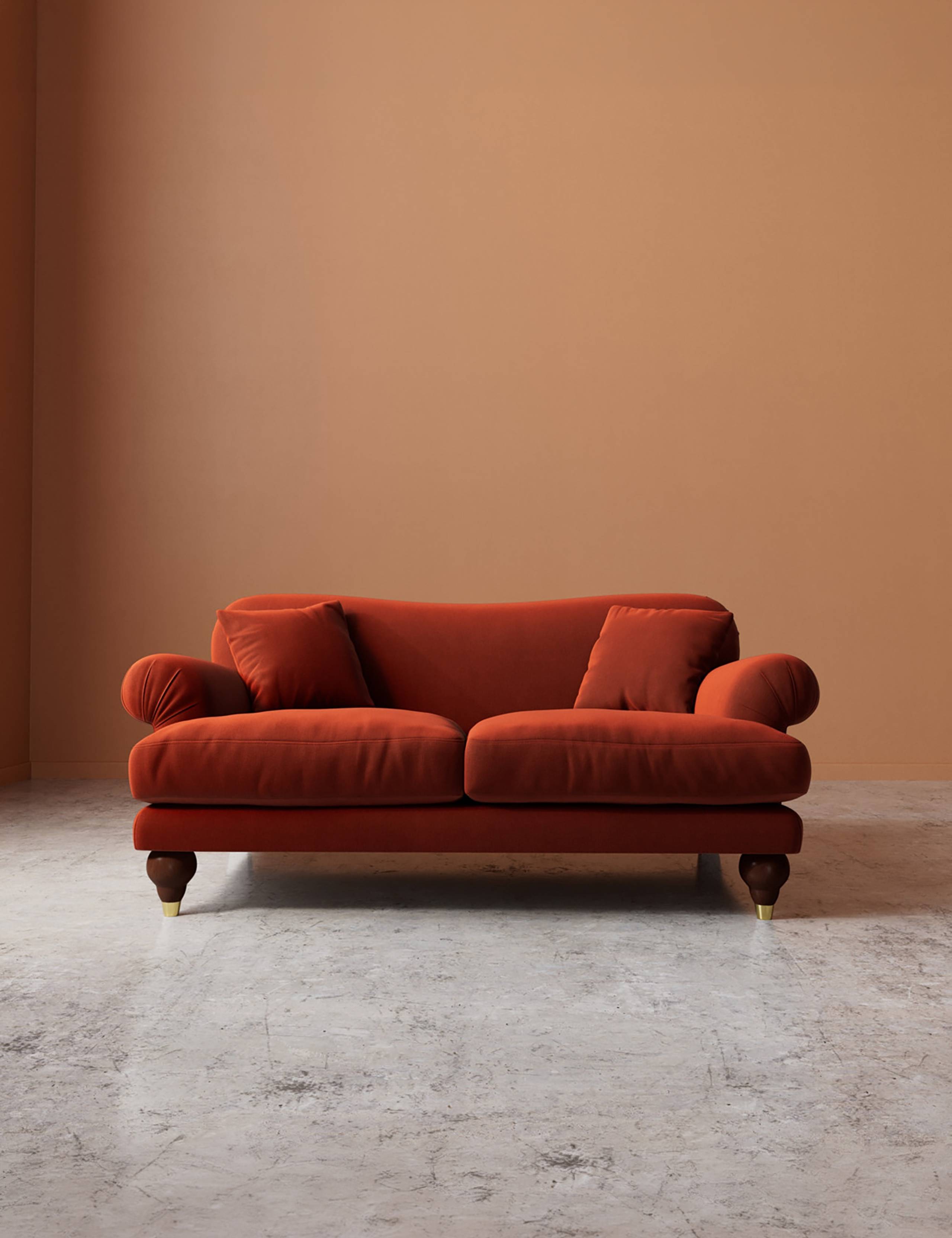 Willows Crushed Velvet 2 Seater Sofa