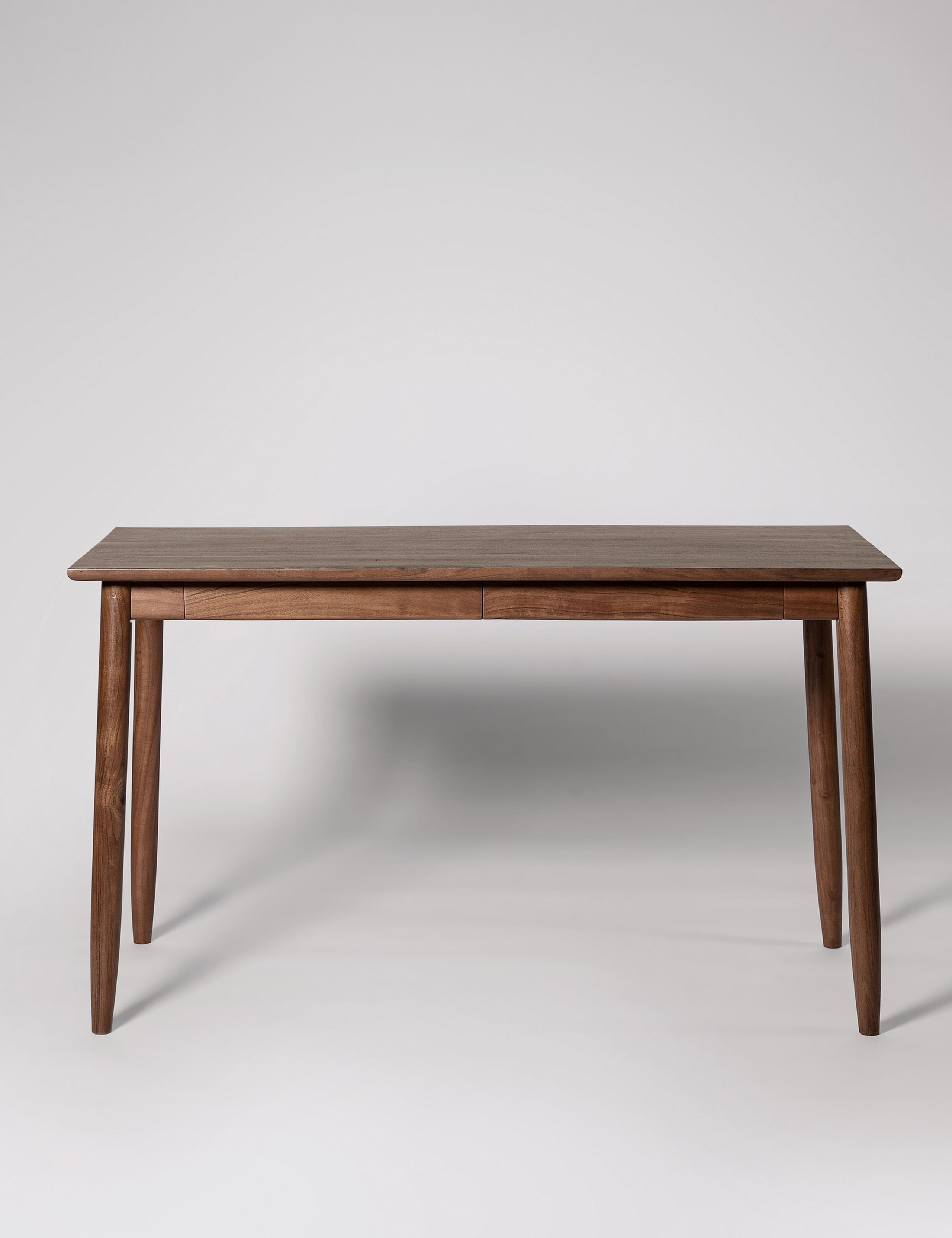 Maltby Acacia Wood 2 Drawer Desk