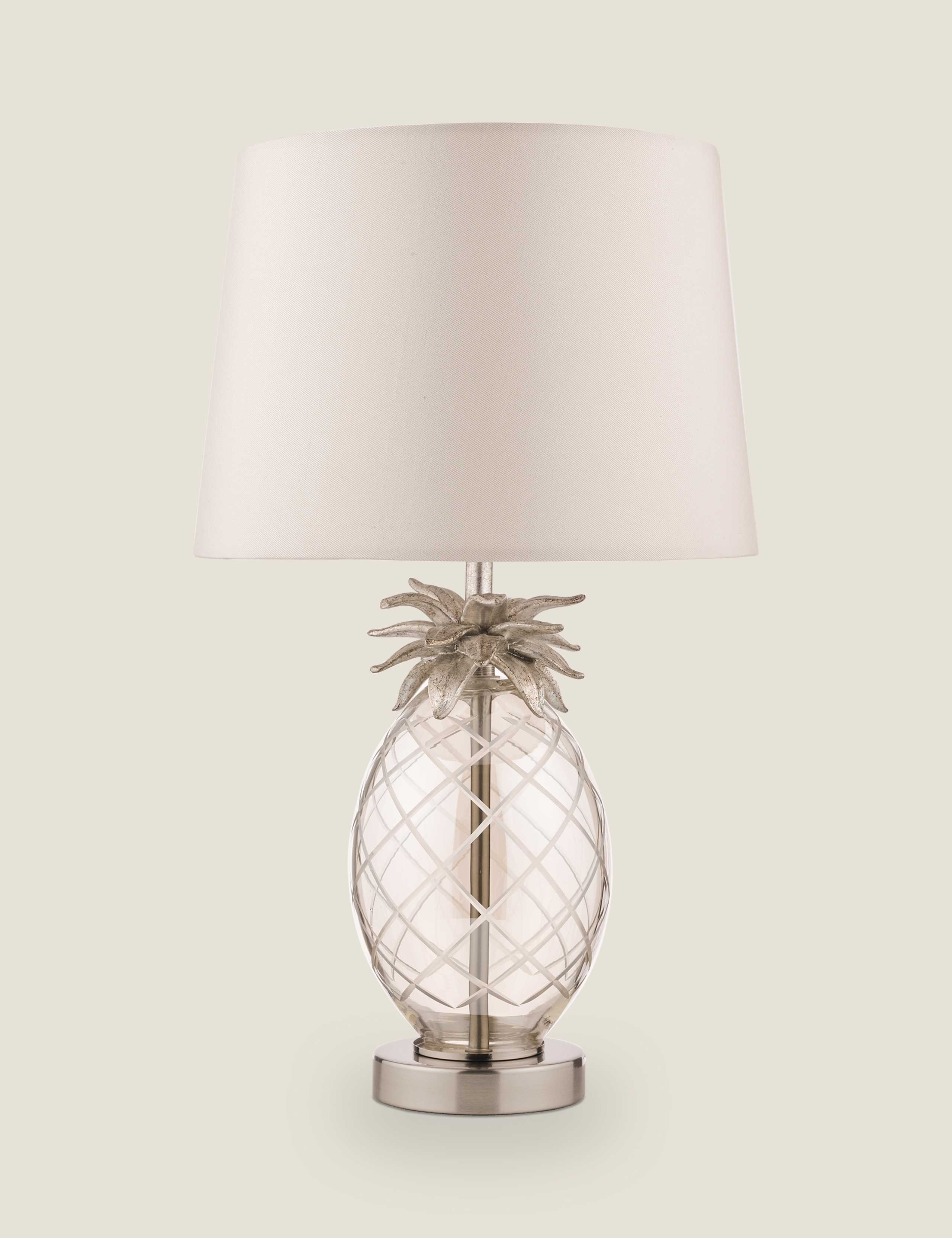 Pineapple Glass Table Lamp