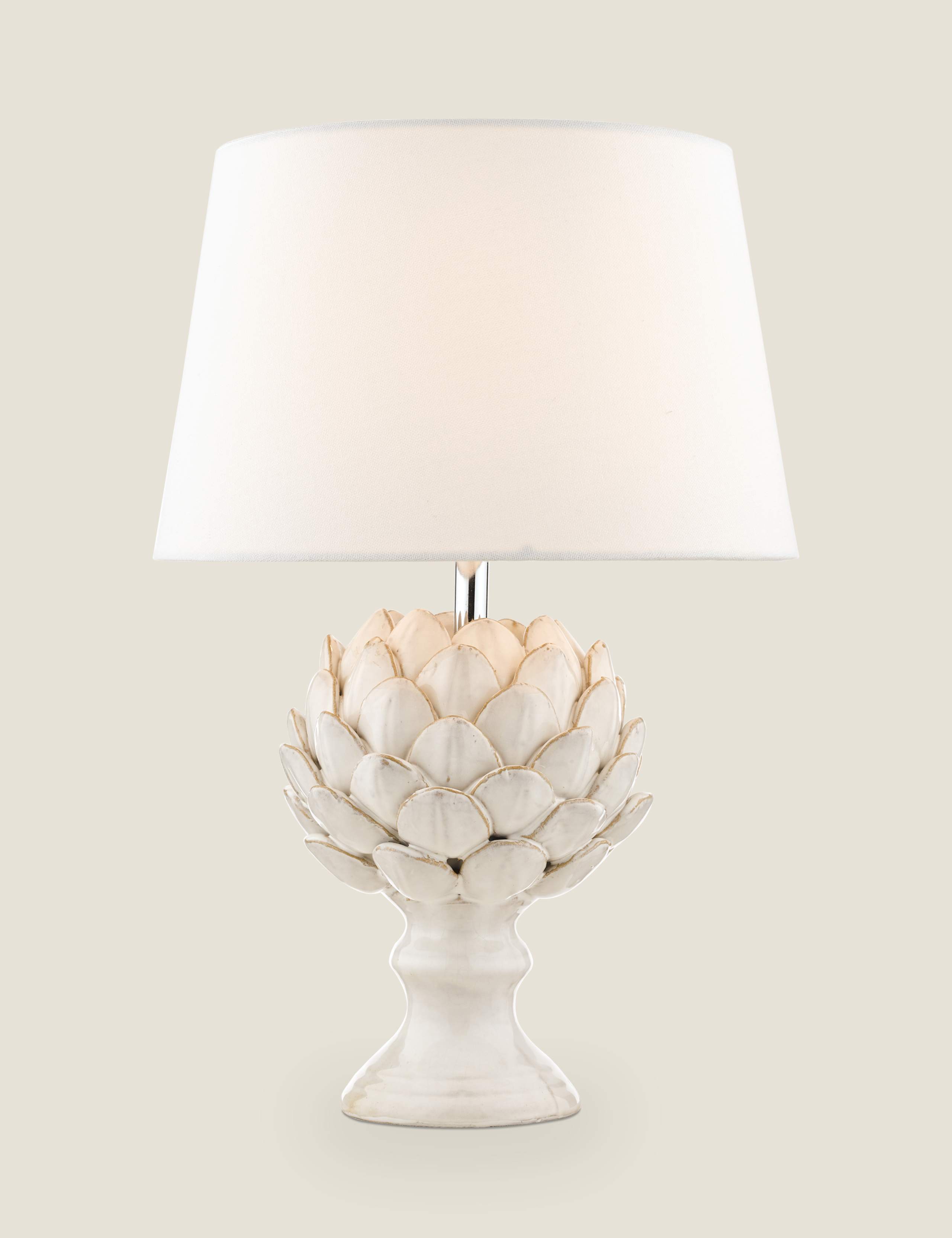Ceramic Artichoke Table Lamp